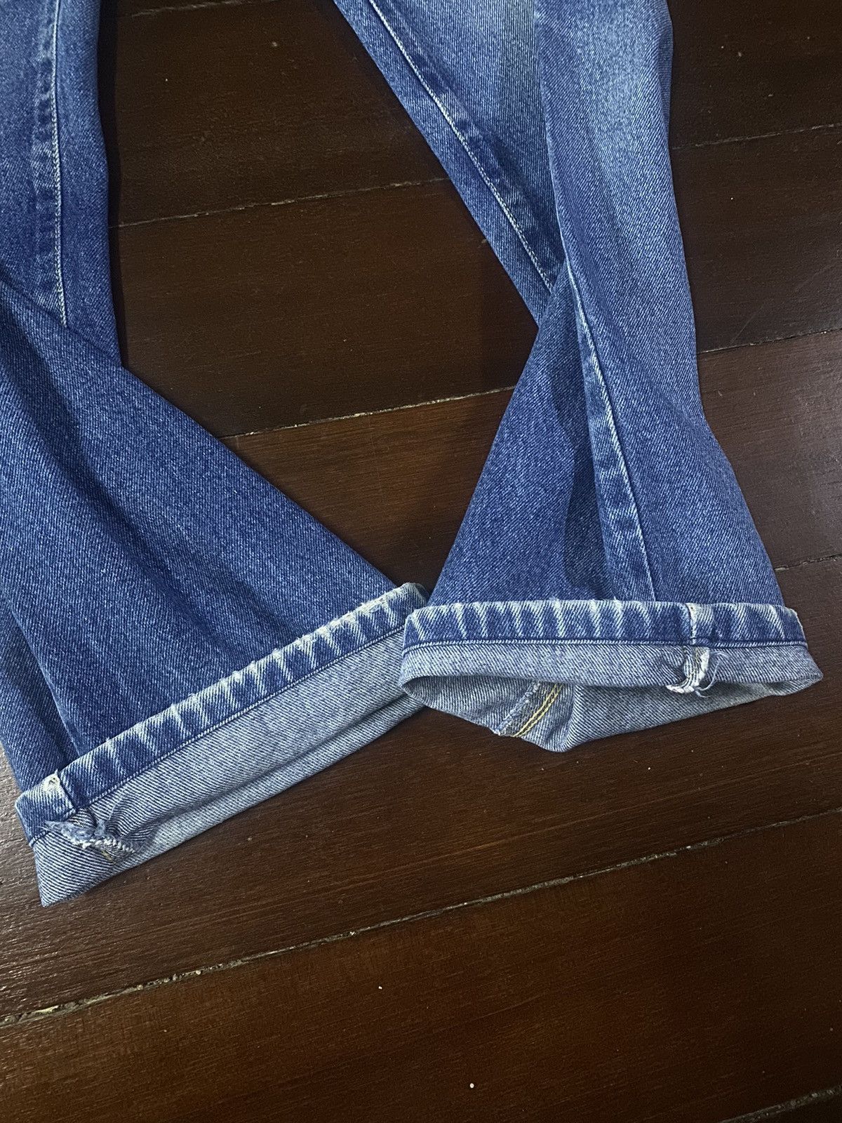 agnes b. FIRE 🔥 vintage 90s AGNES B flare jeans nice faded Size US 34 / EU 50 - 13 Thumbnail
