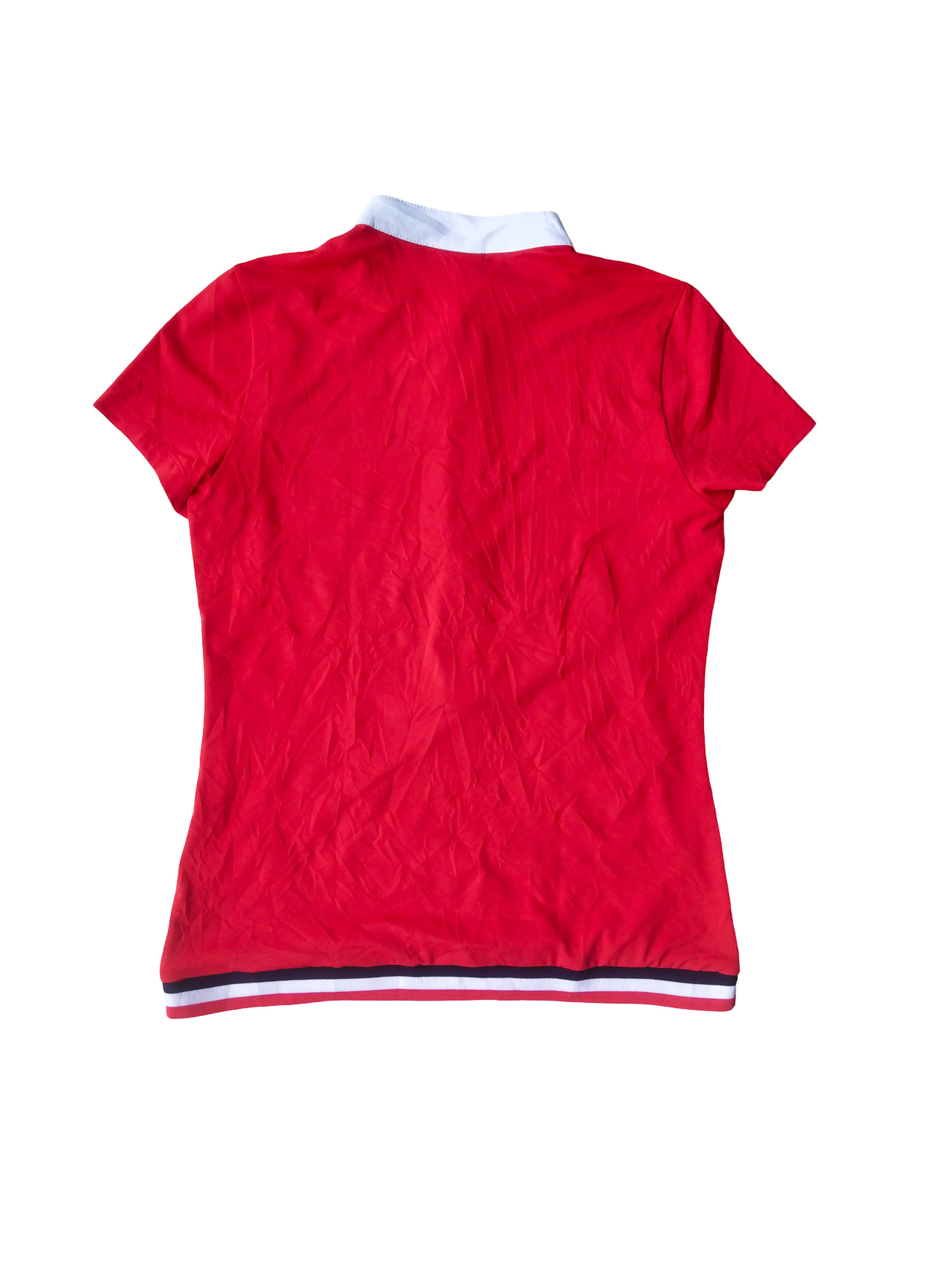 Jean Charles De Castelbajac JC de Castelbajac Golf Pop Art Embroidery Red Polo Shirt Size S / US 4 / IT 40 - 4 Thumbnail