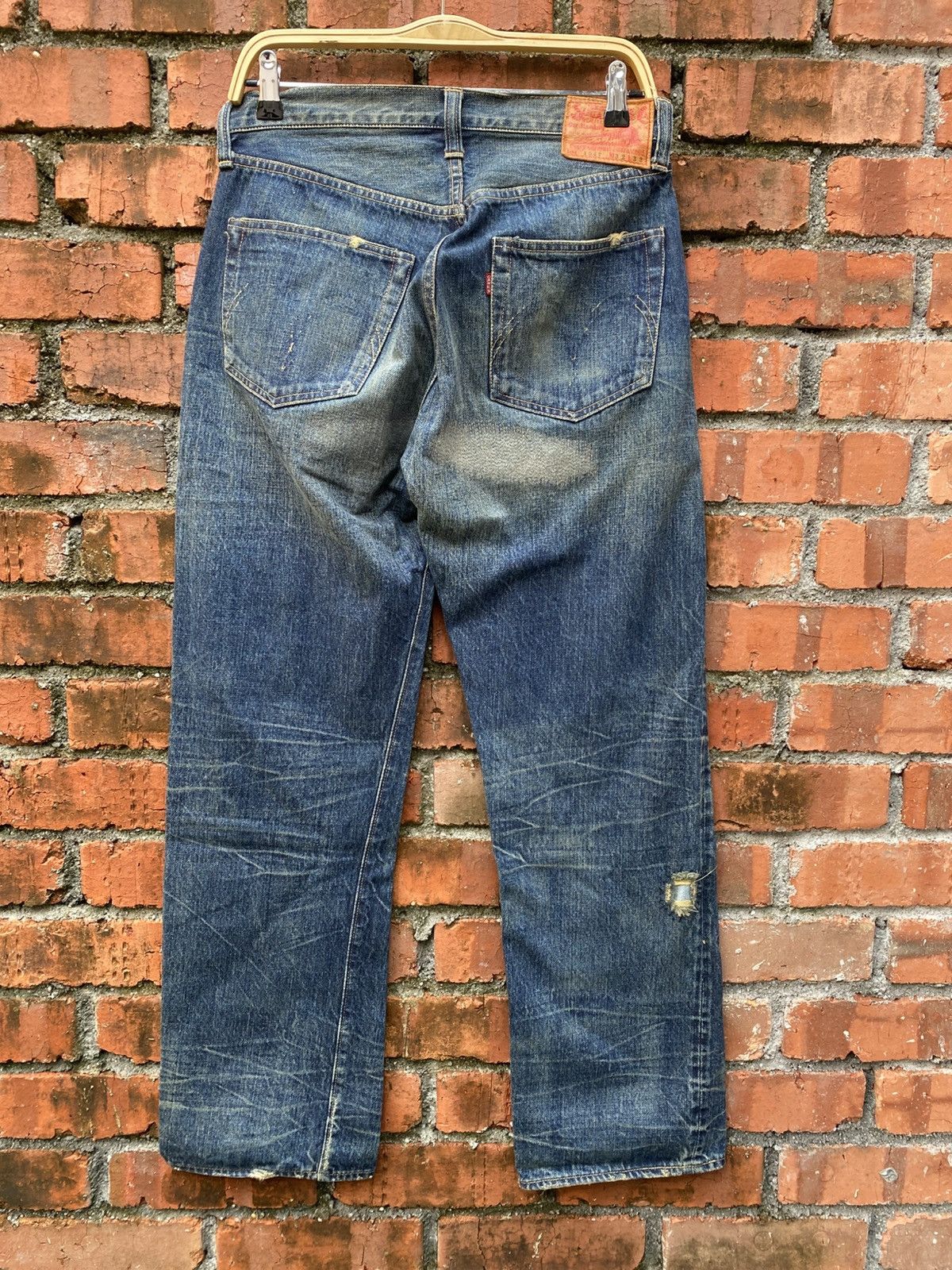 Sugar Cane W31x30 redline sugarcane distressed design denime Size US 31 - 2 Thumbnail