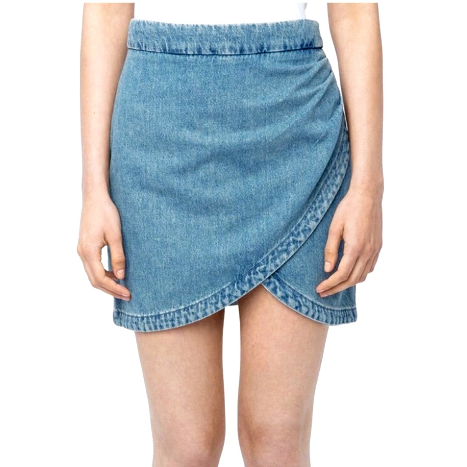 Zadig & Voltaire Zadig & Voltaire Julipe Denim Skirt Light Blue 34 (XS) Size 24" / US 00 / IT 34 - 5 Thumbnail