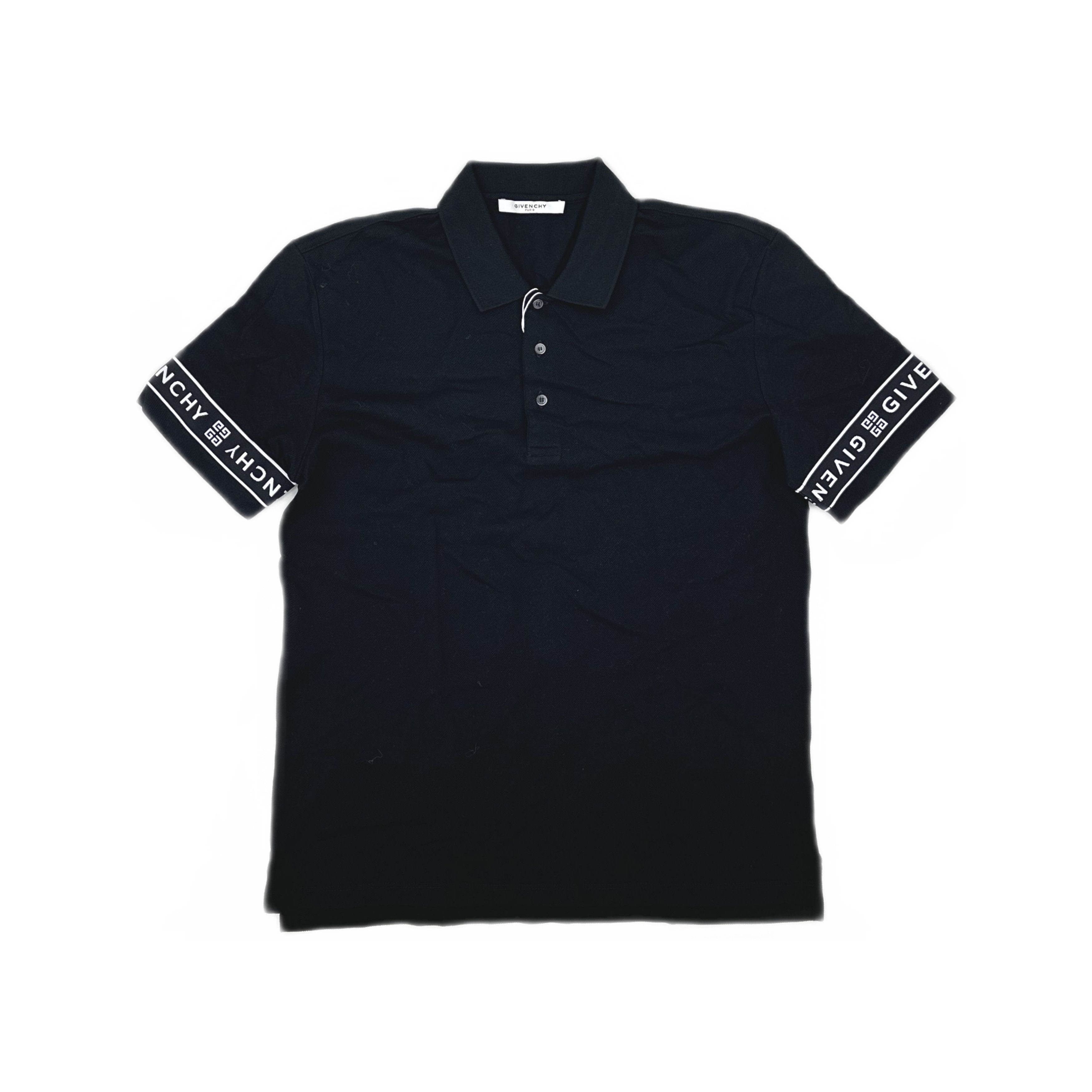 Givenchy Givenchy Logo Sleeve Polo Shirt Size XL Size US XL / EU 56 / 4 - 1 Thumbnail