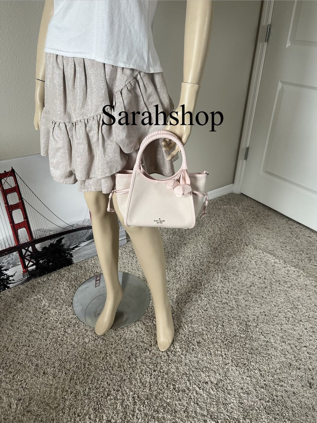 Kate Spade Kate Spade Stash Canvas Floral Small Carryall Bag Size ONE SIZE - 7 Thumbnail