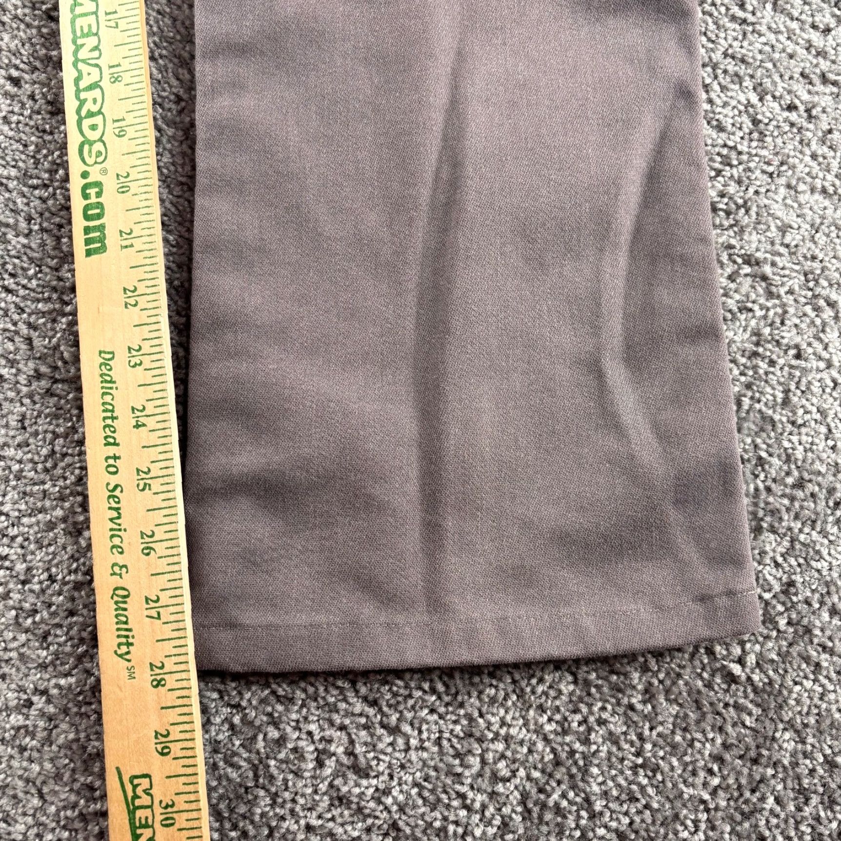 Denime VINTAGE Sheplers Mens Pants 32x28 Denim Gray Western Ranch Straight Leg 1990s Rockabilly Everyday Mens Size US 32 / EU 48 - 7 Thumbnail