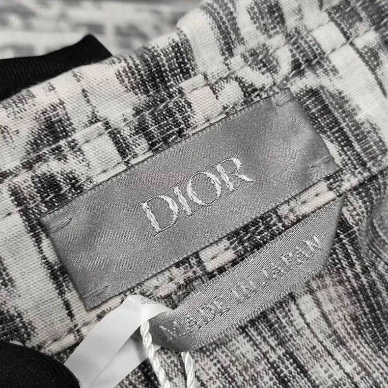 Dior Dior Size38 Full-print denim long-sleeved shirt Size US XXS / EU 40 - 3 Thumbnail