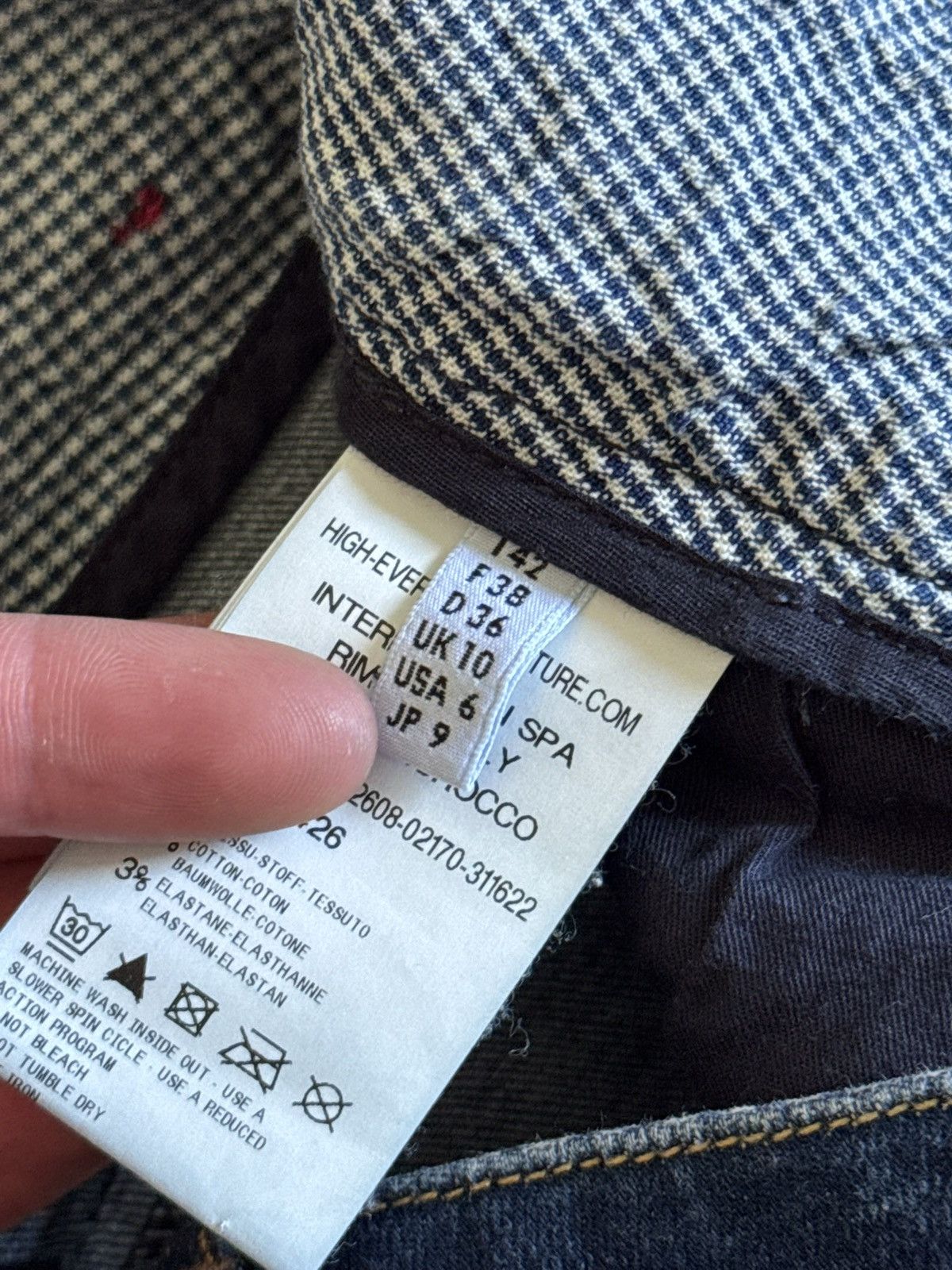 Other High Use I42/F38/USA6/UK10 jeans pants trousers casual Size 28" / US 6 / IT 42 - 12 Thumbnail