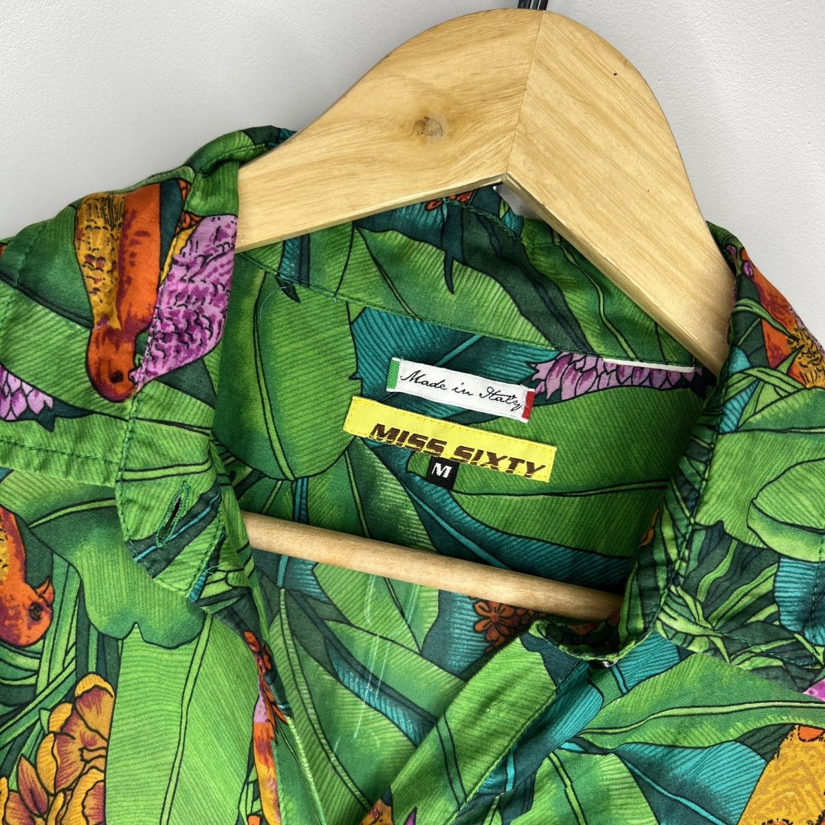 Miss Sixty ❗️AVANT GARDE Miss Sixty vintage floral shirt y2k Size M / US 6-8 / IT 42-44 - 5 Thumbnail