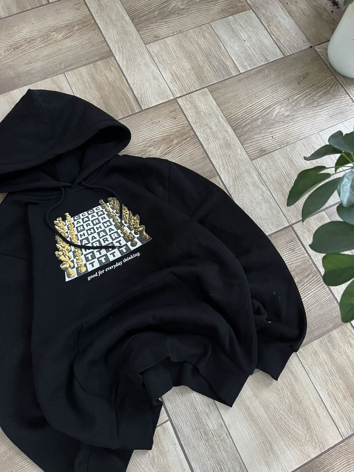 Carhartt Carhartt WIP "Everyday Thinking" Chess Hoodie - Black Size US M / EU 48-50 / 2 - 4 Thumbnail