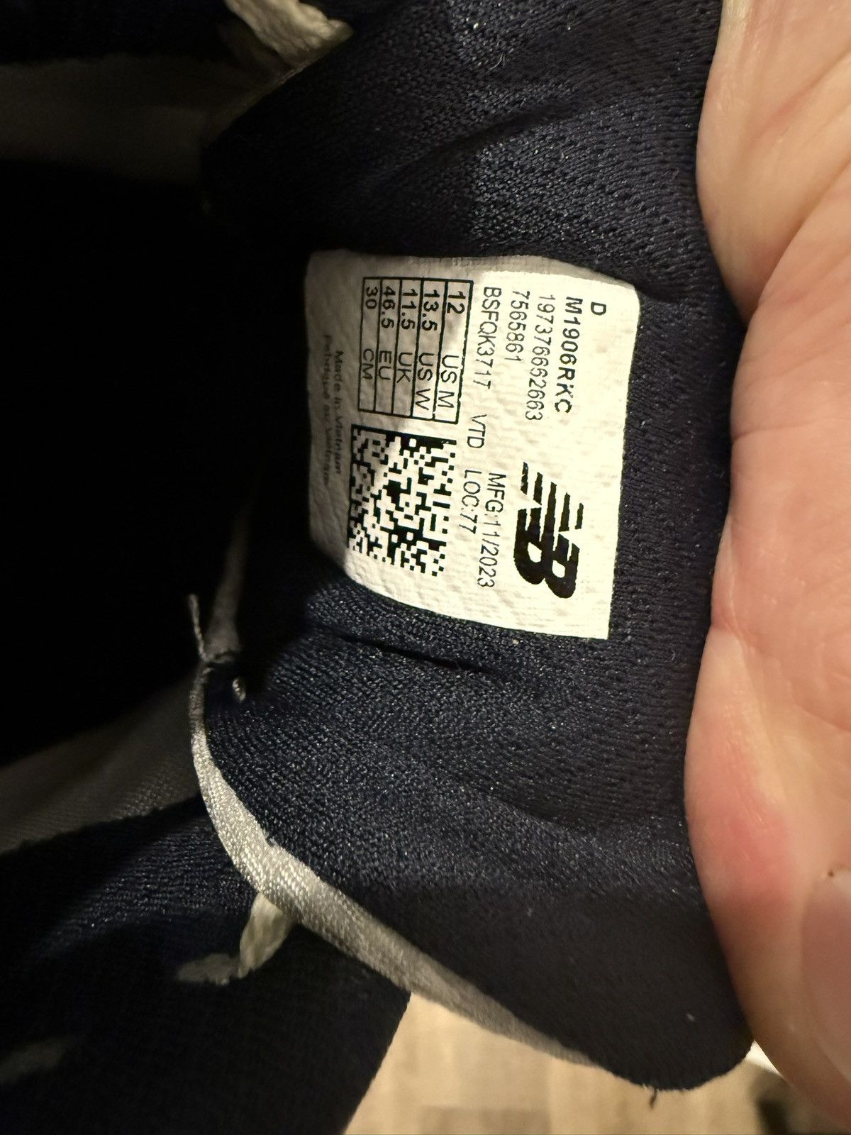 Kith × New Balance Kith x New Balance 1906R “White” (2024) Size 12 - M1906RKC Size US 12 / EU 45 - 11 Thumbnail