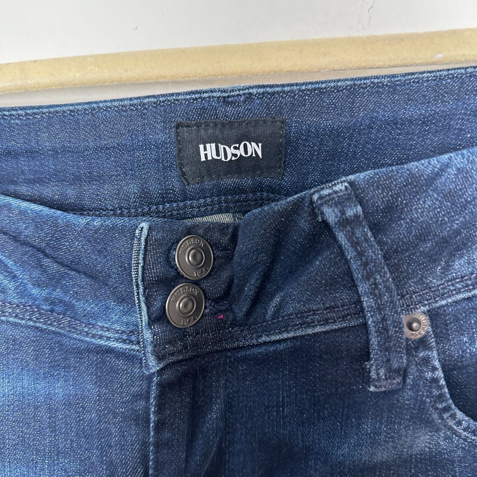 Hudson Hudson Collin Blue Wash Electric Clover Skinny Jeans 26 Size 26" / US 2 / IT 38 - 5 Thumbnail