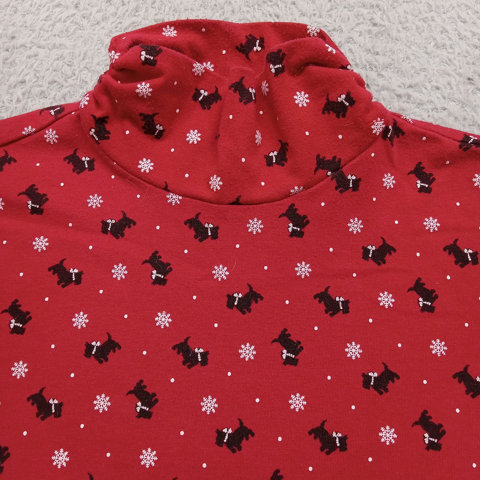 & Other Stories White Stag Top M 8-10 Women's Red Pullover Cotton Blend Size M / US 6-8 / IT 42-44 - 2 Thumbnail