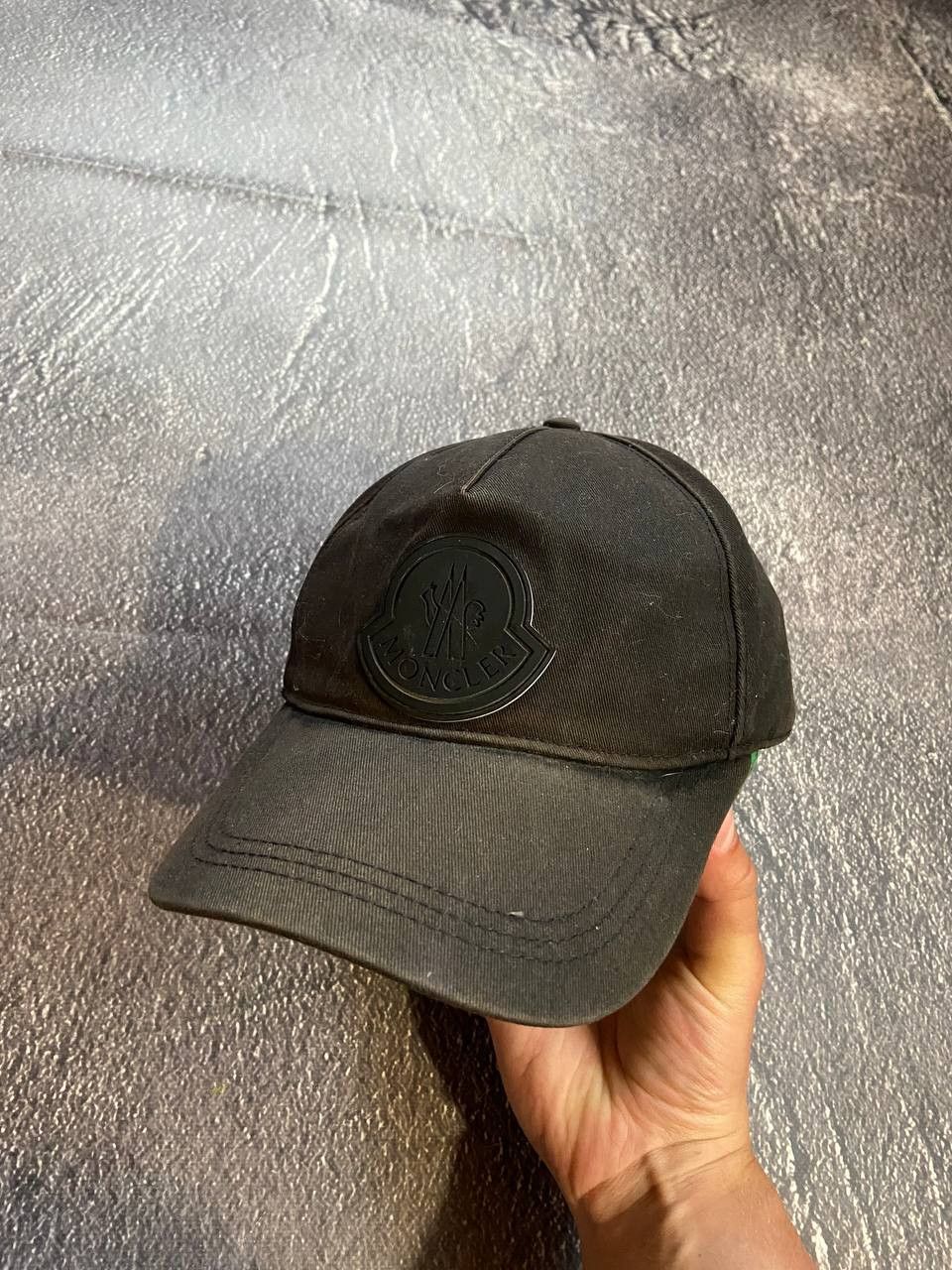 Moncler Moncler distressed faded Baseball cap Size ONE SIZE - 1 Thumbnail