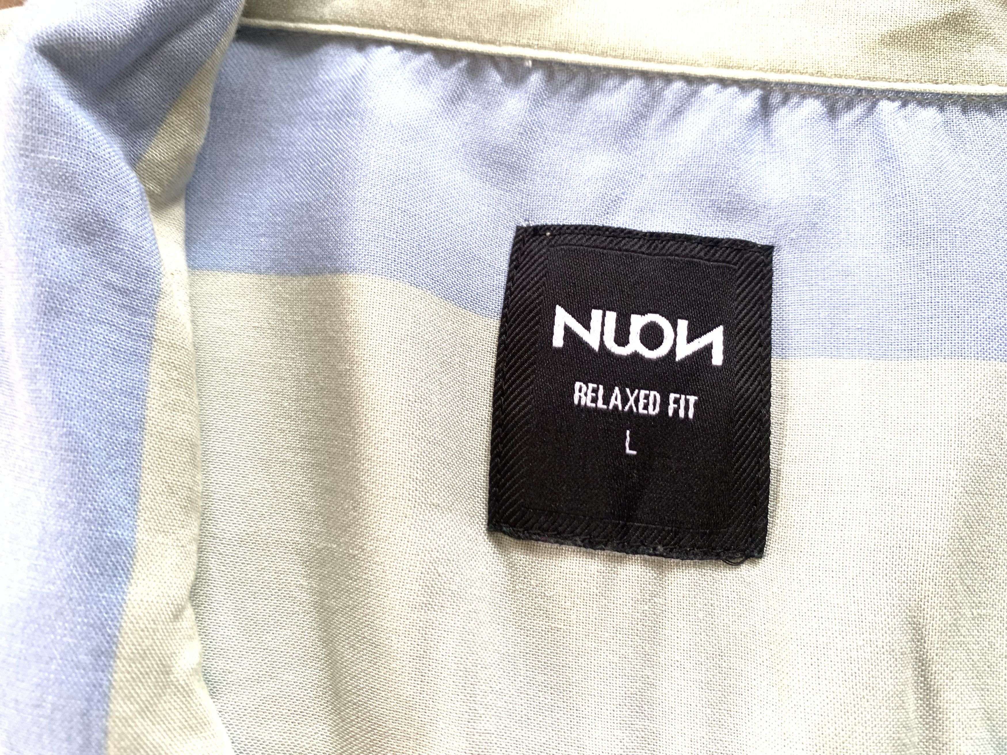 Other NUON Relaxed Fit Vertical Stripe Button Up Shirt Size US L / EU 52-54 / 3 - 5 Thumbnail