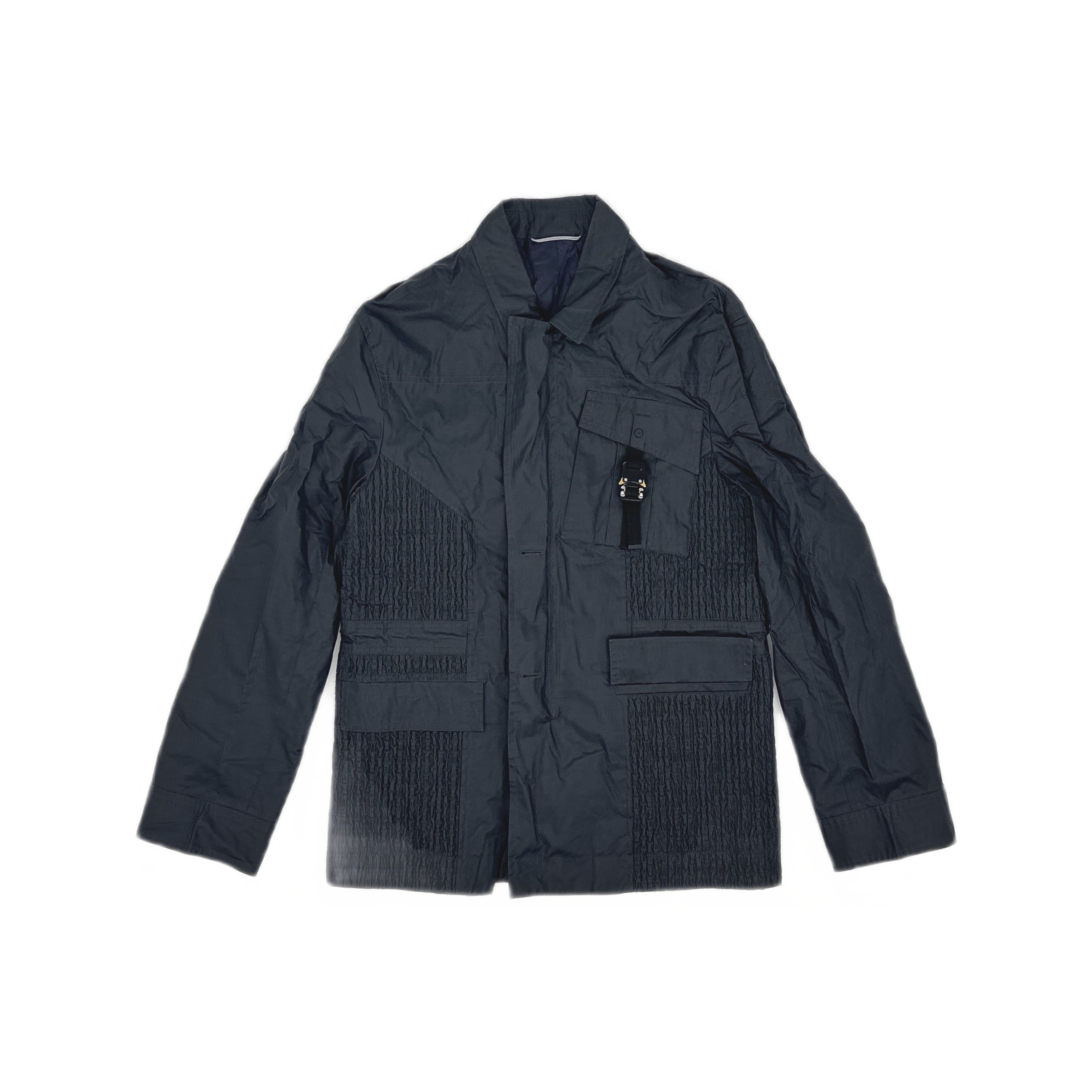 Dior Dior Navy Woven Buckle Field Jacket 46 Size US S / EU 44-46 / 1 - 1 Thumbnail