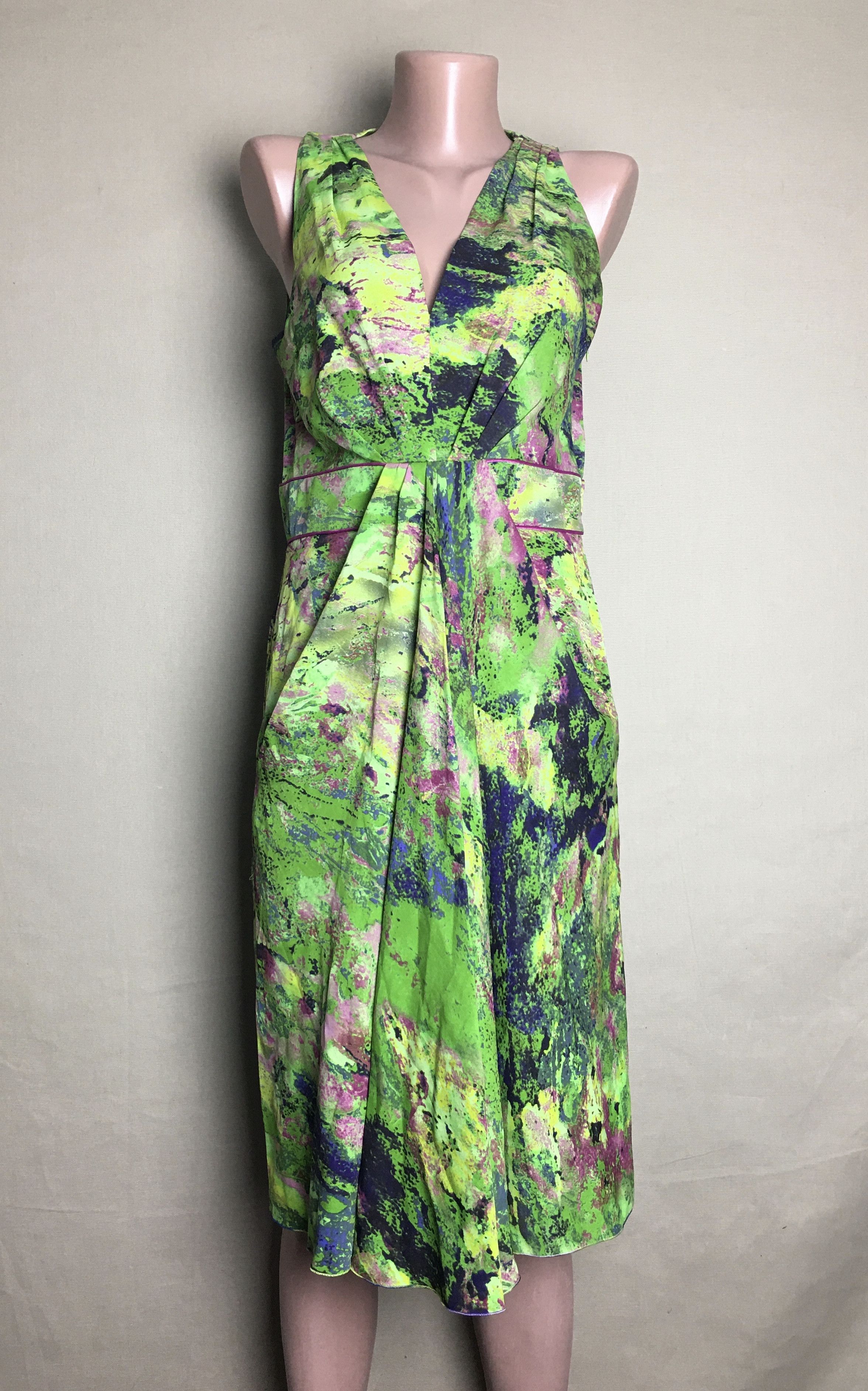 Other Renato Nucci Silk Abstract Print Dress Size EU 40 Size S / US 4 / IT 40 - 5 Thumbnail