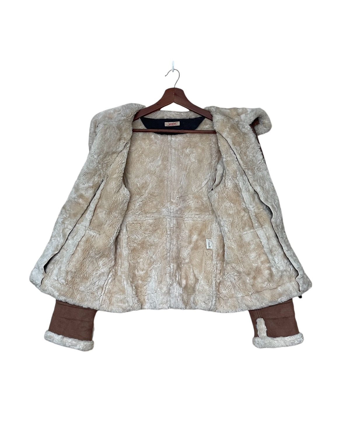 Vintage Vintage Brand Maitresse Sherpa Jacket 1990s Size US M / EU 48-50 / 2 - 5 Thumbnail