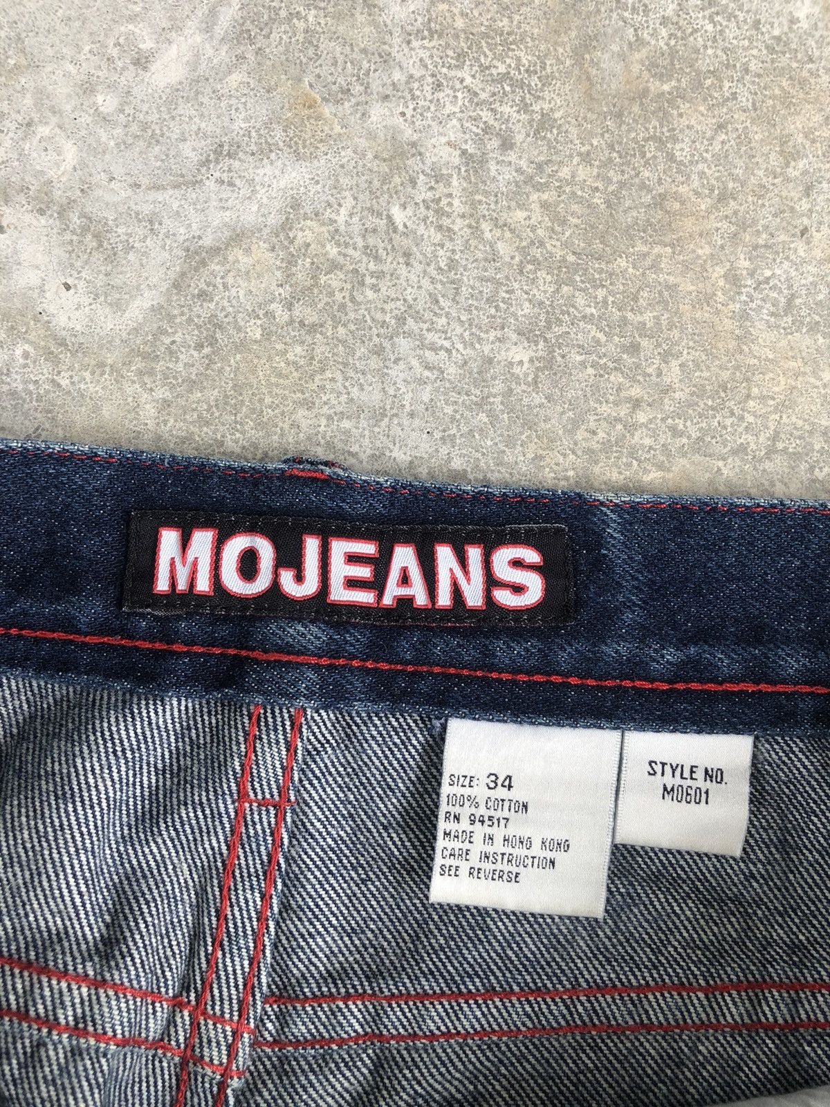 Vintage Maurice Malone Embroidered Logo Baggy Hip Hop Distressed Size US 33 - 13 Thumbnail