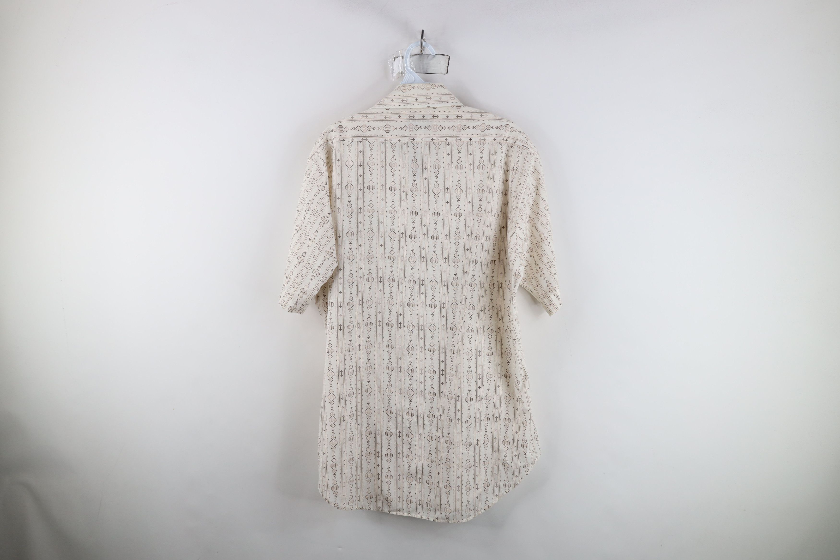 Vintage Vintage 70s Mid Century Modern MCM Short Sleeve Button Shirt Size US M / EU 48-50 / 2 - 10 Thumbnail
