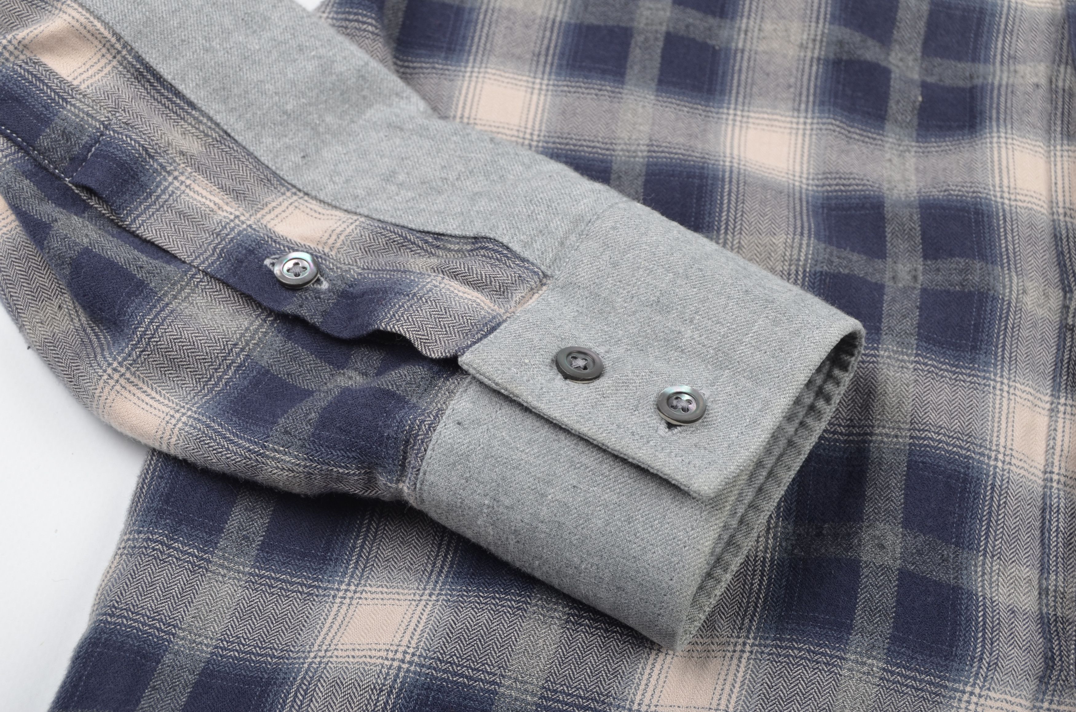 Iro Iro Plaid Flannel Long Sleeve Button Up Cruz Shirt Size US S / EU 44-46 / 1 - 6 Thumbnail