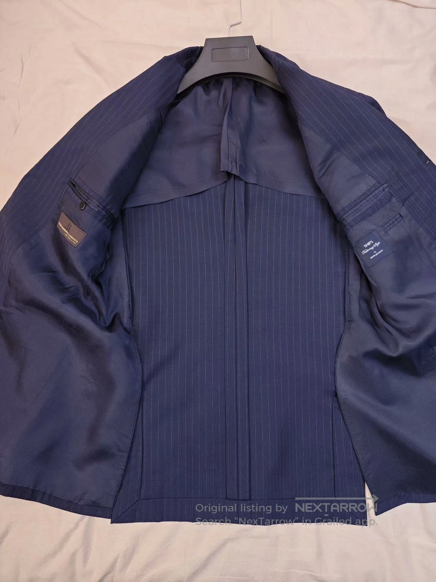 Ring Jacket Japanese VBC Mohair Linen Suit Jacket. Size US S / EU 44-46 / 1 - 6 Thumbnail