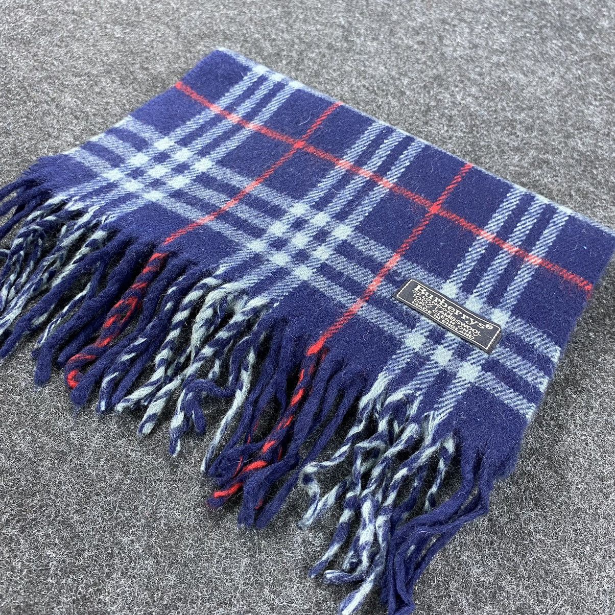 Burberry × Vintage Burberrys Scarf # D232 # Muffler # Neckwear Size ONE SIZE - 8 Thumbnail