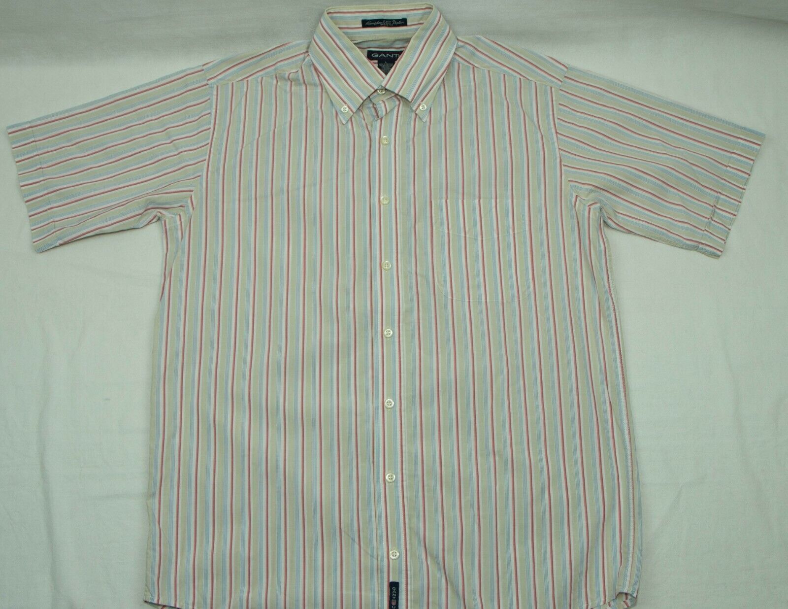 Gant -- MENS GANT SHIRT SHORT SLEEVE COTTON SIZE L Size US L / EU 52-54 / 3 - 3 Thumbnail