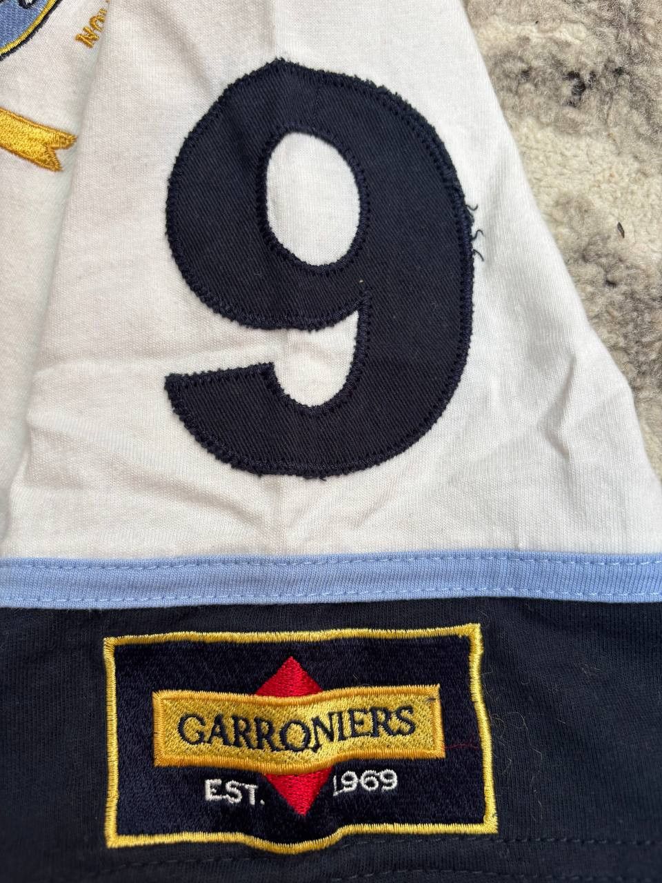 Vintage Kevingston Argentina Rugby Union Polo Shirt White Navy M Size US M / EU 48-50 / 2 - 4 Thumbnail