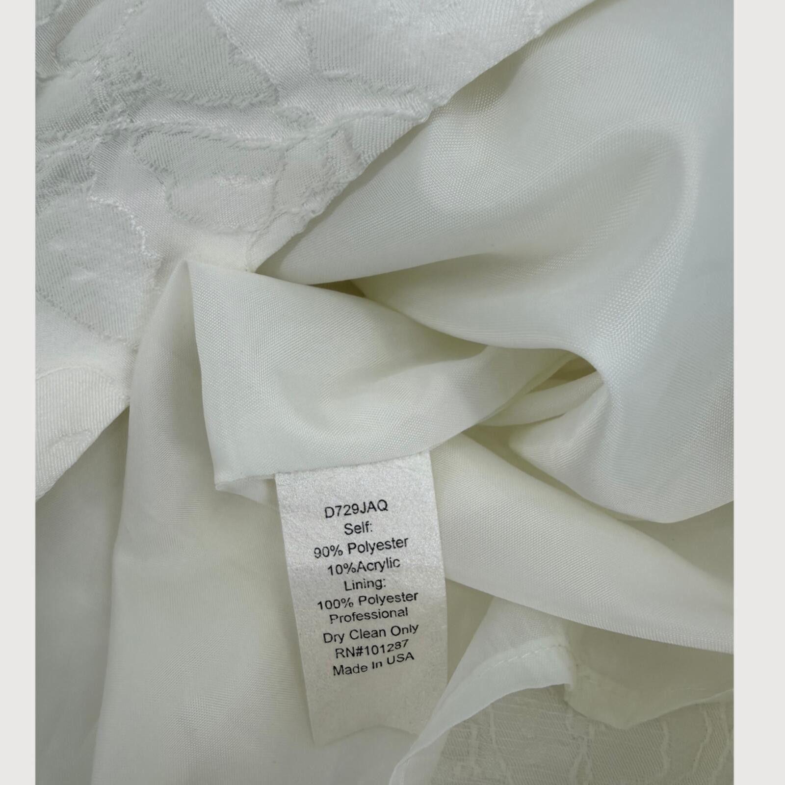 Other Alexia Admor Strapless Jacquard Mini Dress Ivory XS Size XS / US 0-2 / IT 36-38 - 5 Thumbnail