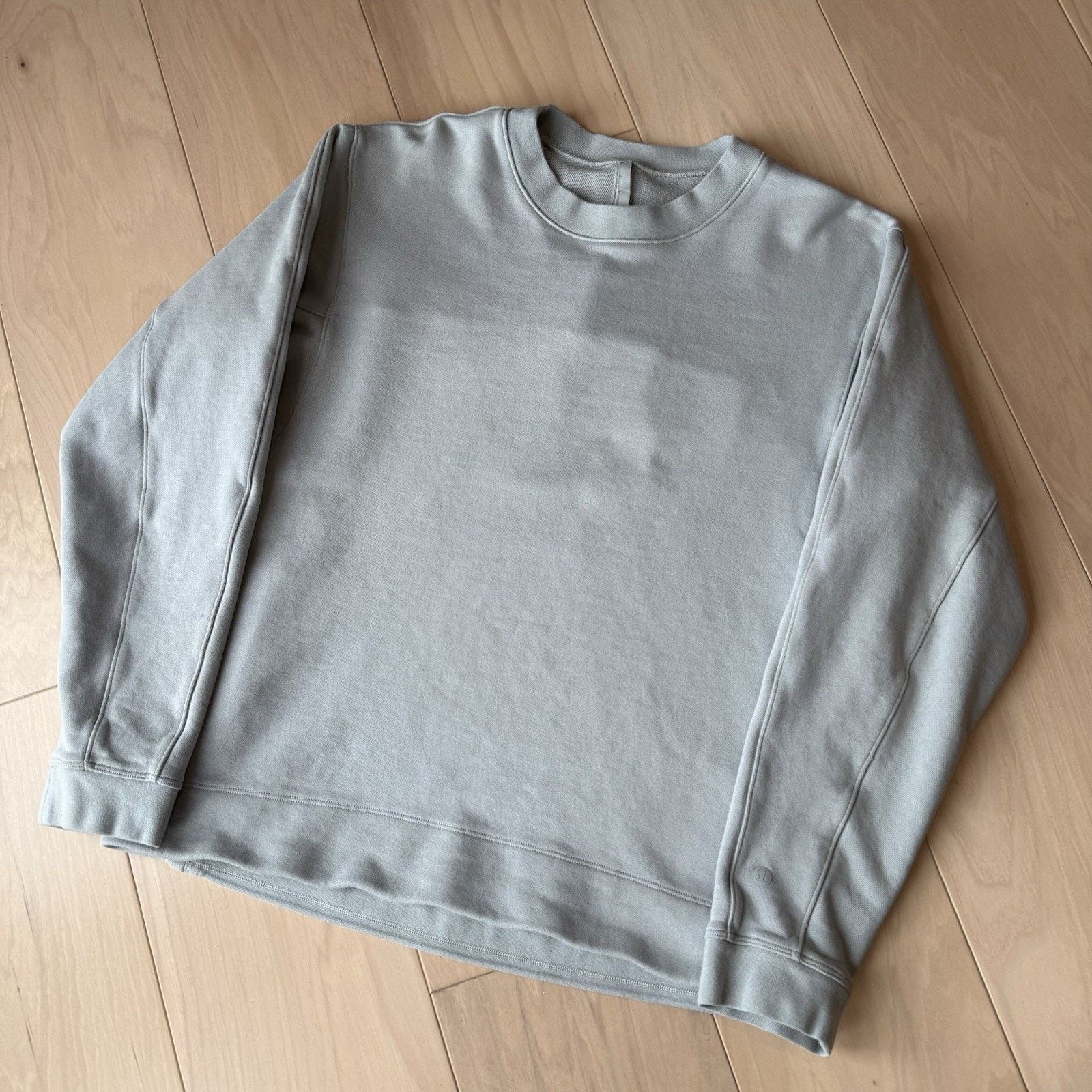 Lululemon Lululemon French Terry Oversized Crew Medium Gray Fleece Size US M / EU 48-50 / 2 - 10 Thumbnail