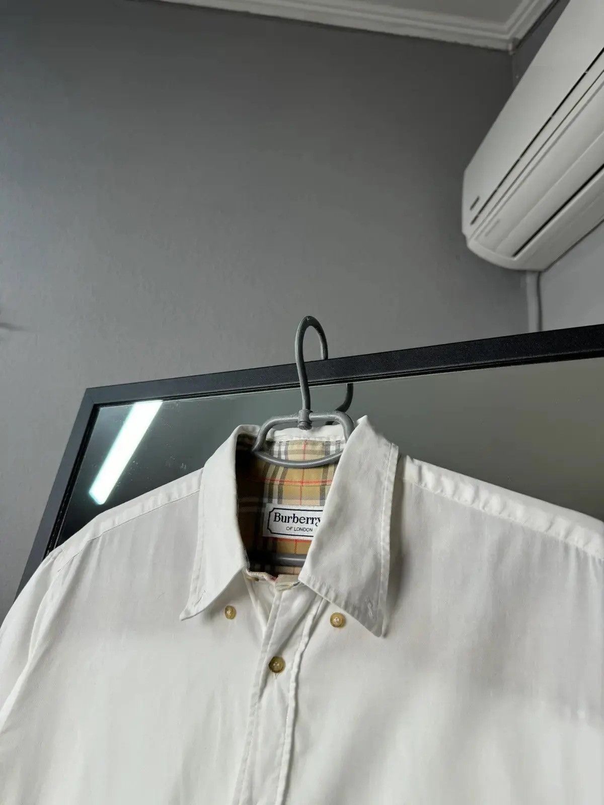 Burberry × Vintage Vintage Burberrys shirt Nova Check Burberry Shirt y2k style Size US L / EU 52-54 / 3 - 6 Thumbnail