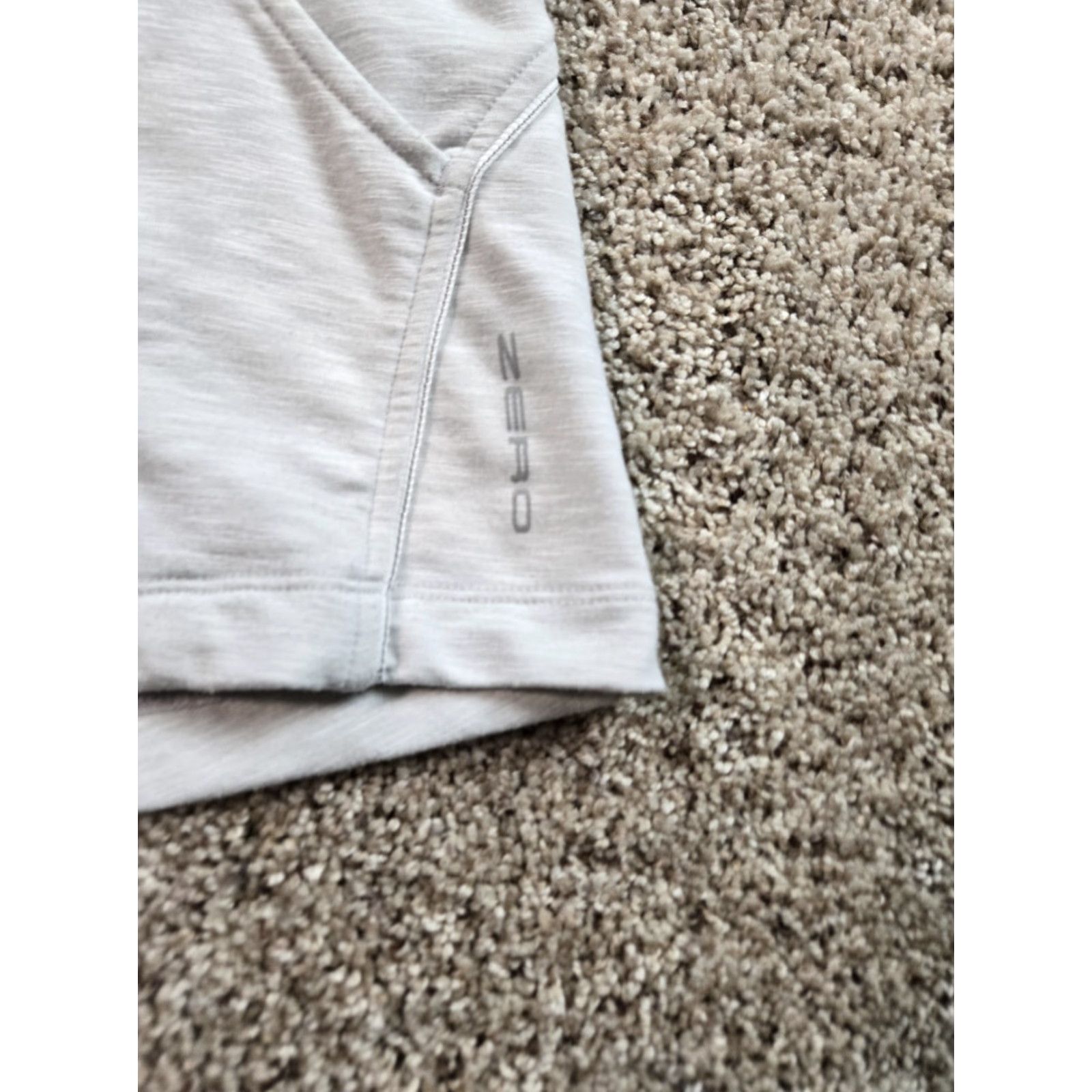Vintage Zero Restrictions Golf Hoodie Womens Small Gray 1/2 Zip Pullover Pebble Beach Size S / US 4 / IT 40 - 4 Thumbnail