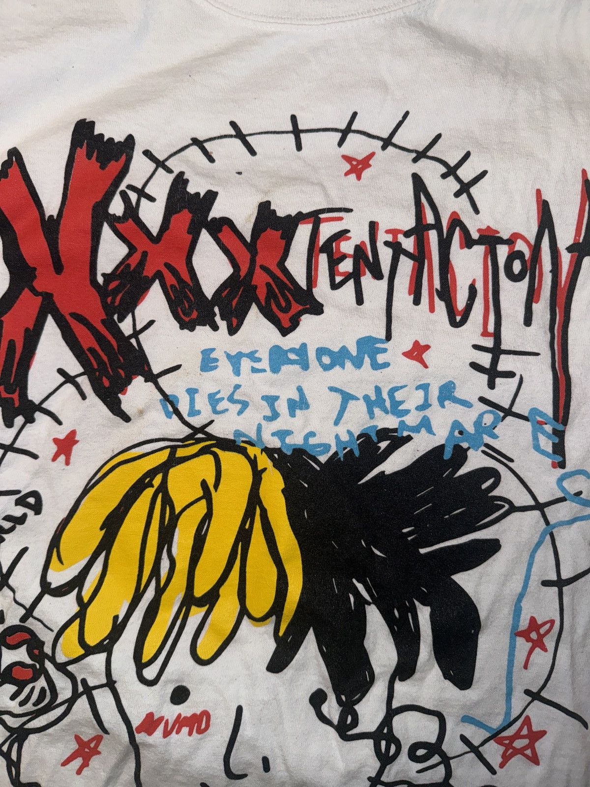 Vintage *FINAL PRICE* XXXTENTACTON TEE Size US L / EU 52-54 / 3 - 3 Thumbnail