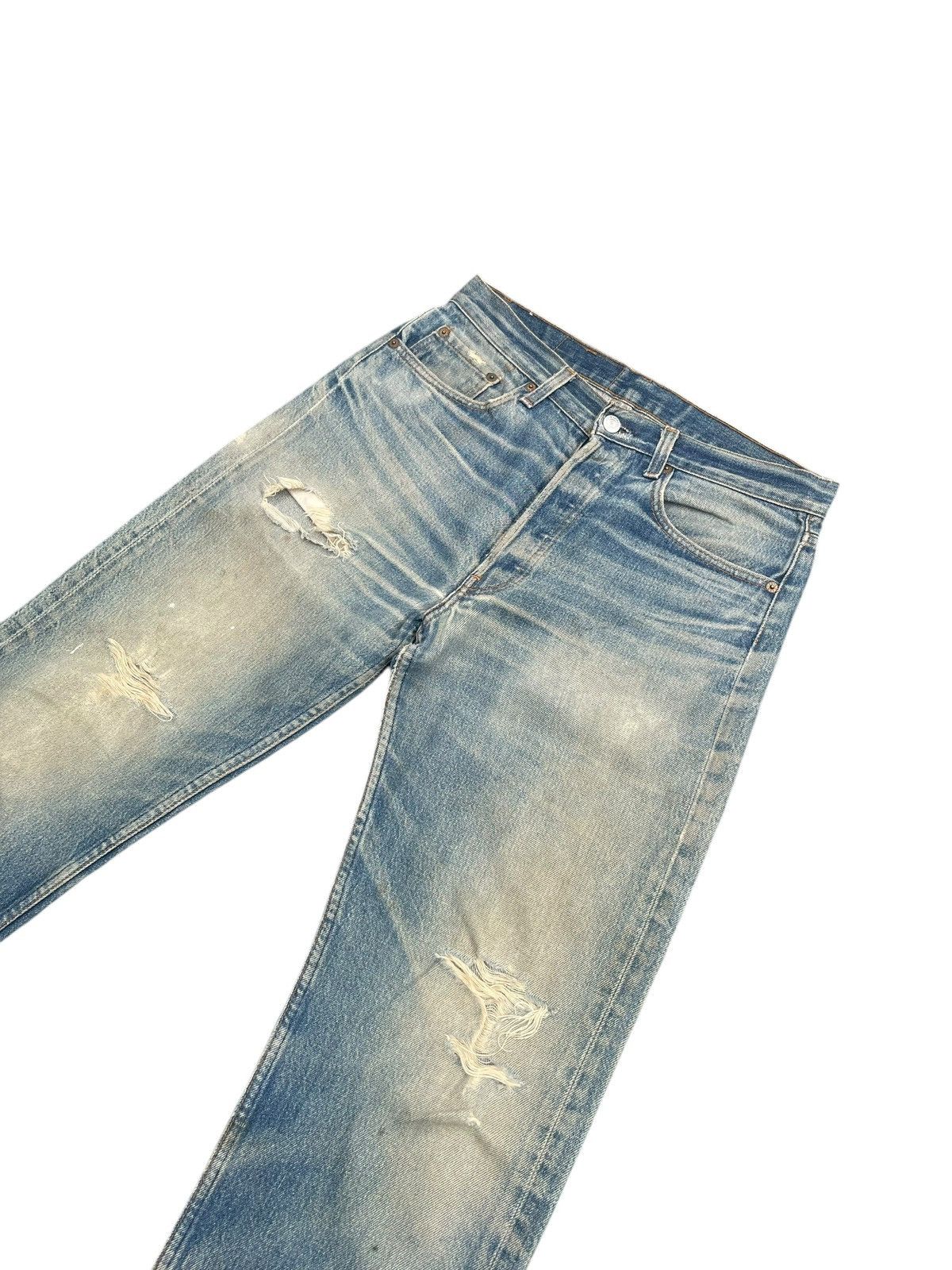 Levi's × Vintage Vintage 1989 Levis 501 XX Distresed Size US 32 / EU 48 - 2 Thumbnail