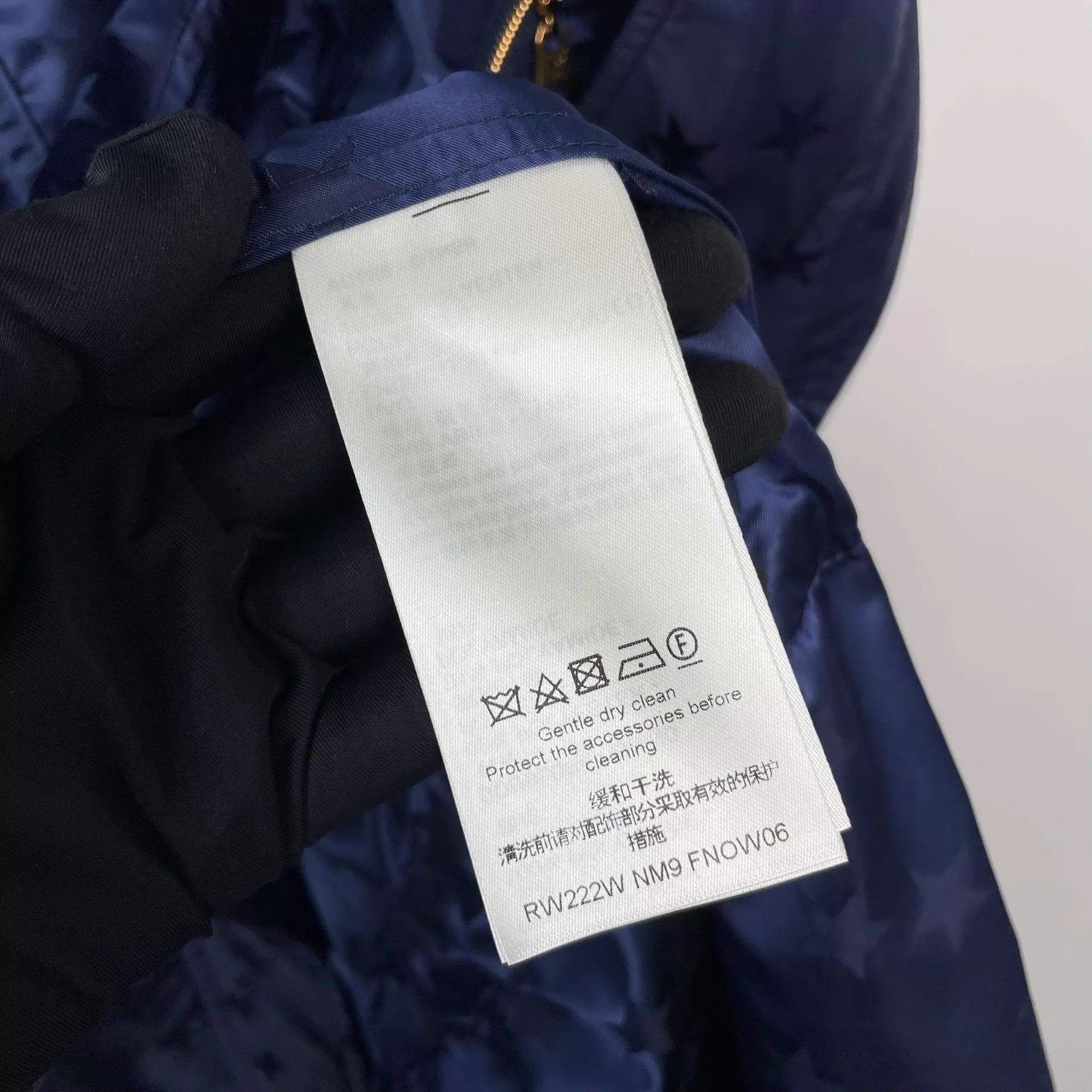 Louis Vuitton Louis Vuitton blue star print long parka 36 Size XS / US 0-2 / IT 36-38 - 3 Thumbnail
