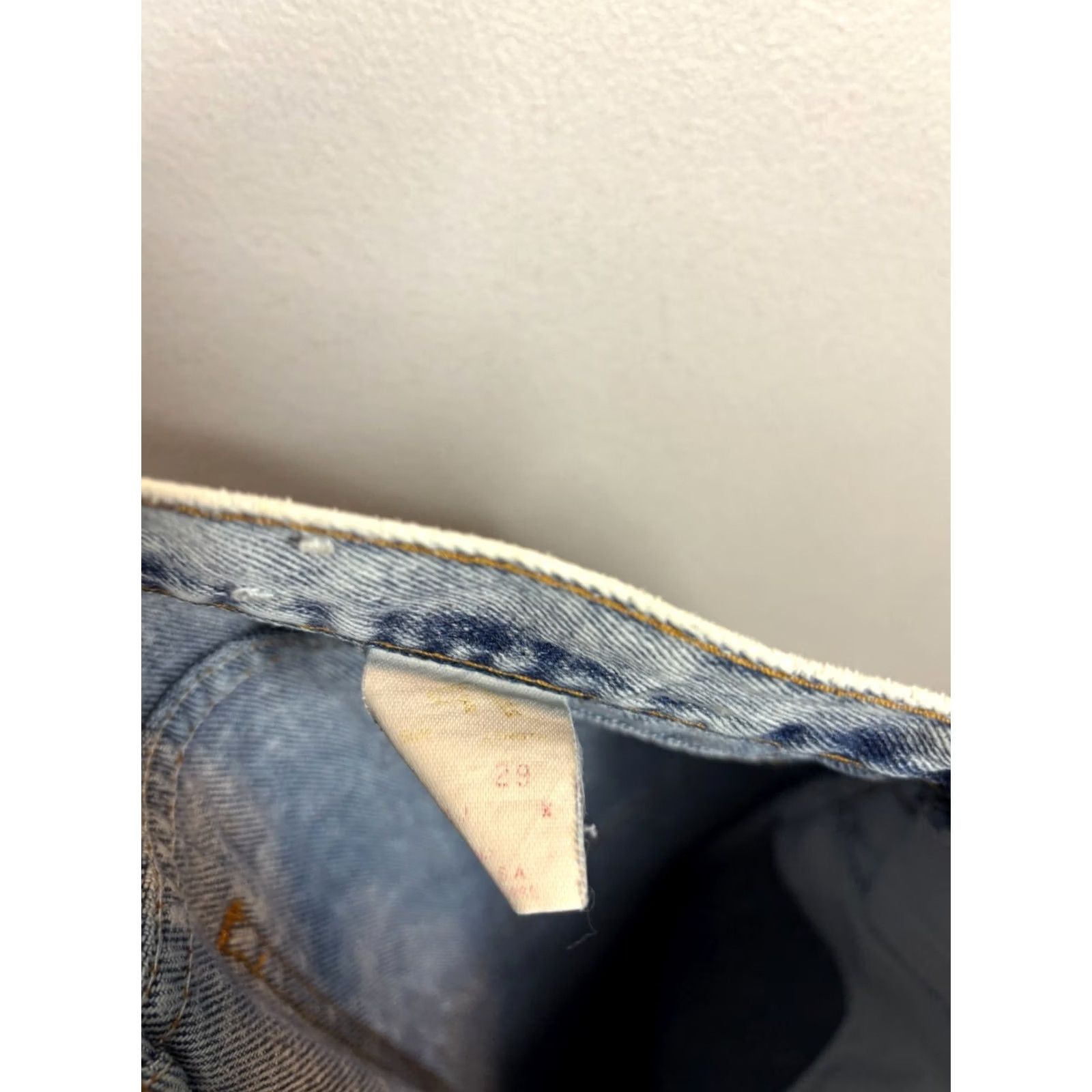 Jordache VINTAGE Jordache Jeans Women's 31x28 Light Wash High Rise Tapered Leg 90s Blue Size 26" / US 2 / IT 38 - 6 Thumbnail
