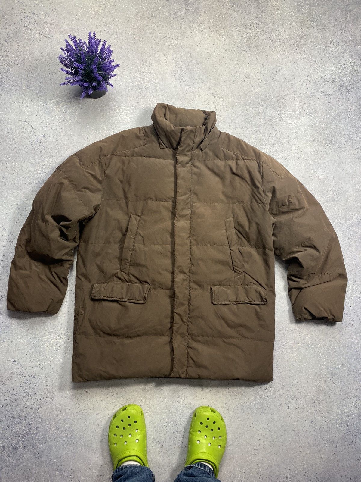 Corneliani Luxury Brown Corneliani ID Men’s Down Jacket Size XL Size US XL / EU 56 / 4 - 2 Thumbnail