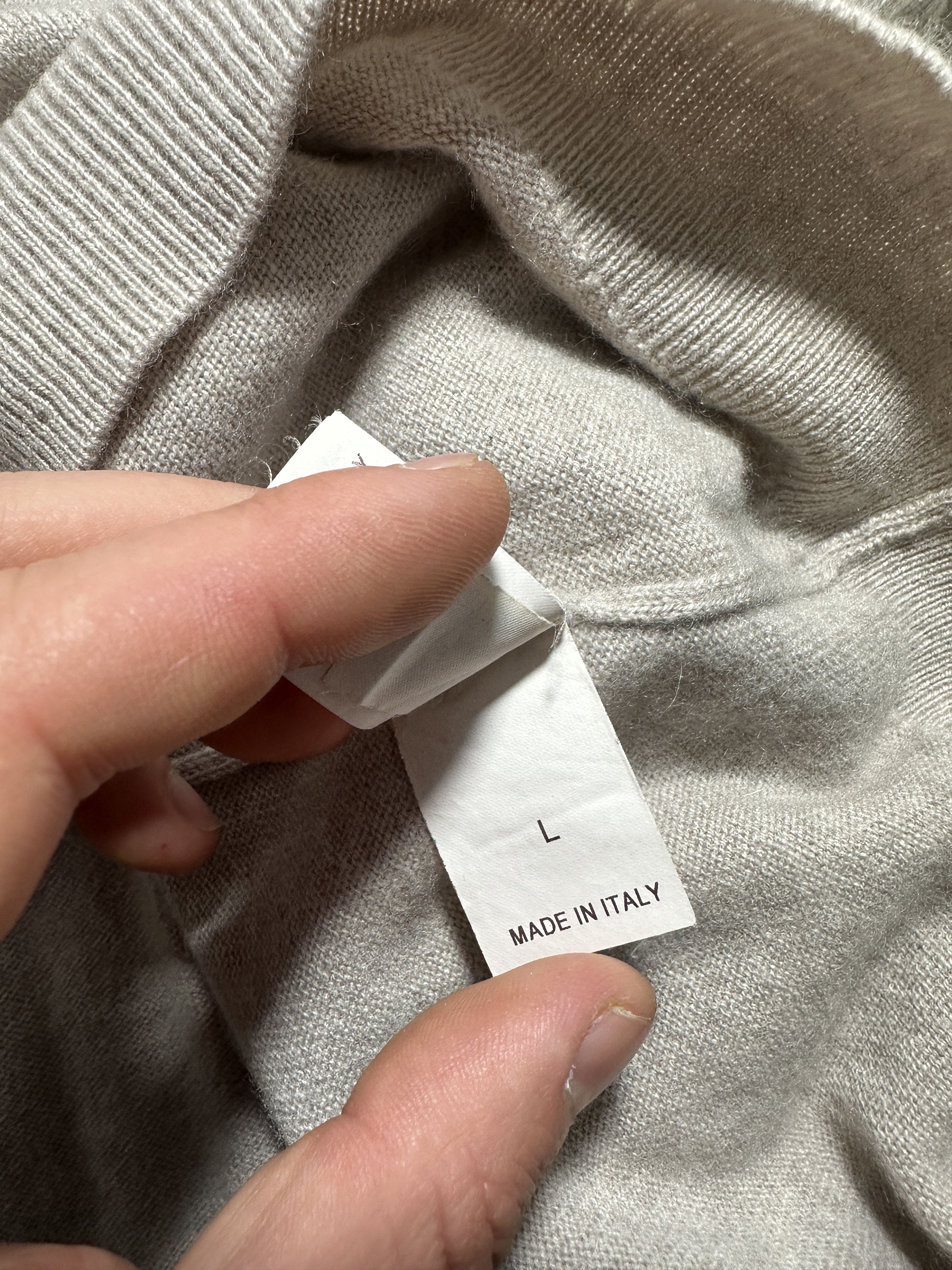 Brunello Cucinelli Brunello Cucinelli Cashmere Turtleneck Short Sleeve Knit L Size L / US 10 / IT 46 - 8 Thumbnail