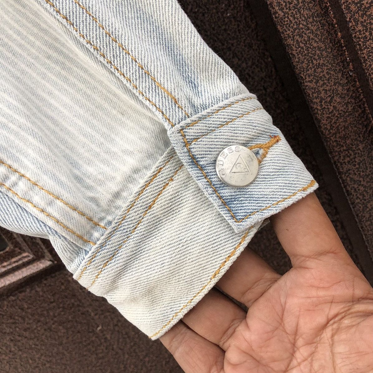 Guess Guess Los Angeles Oversized Vintage Denim Jacket Size US M / EU 48-50 / 2 - 19 Thumbnail