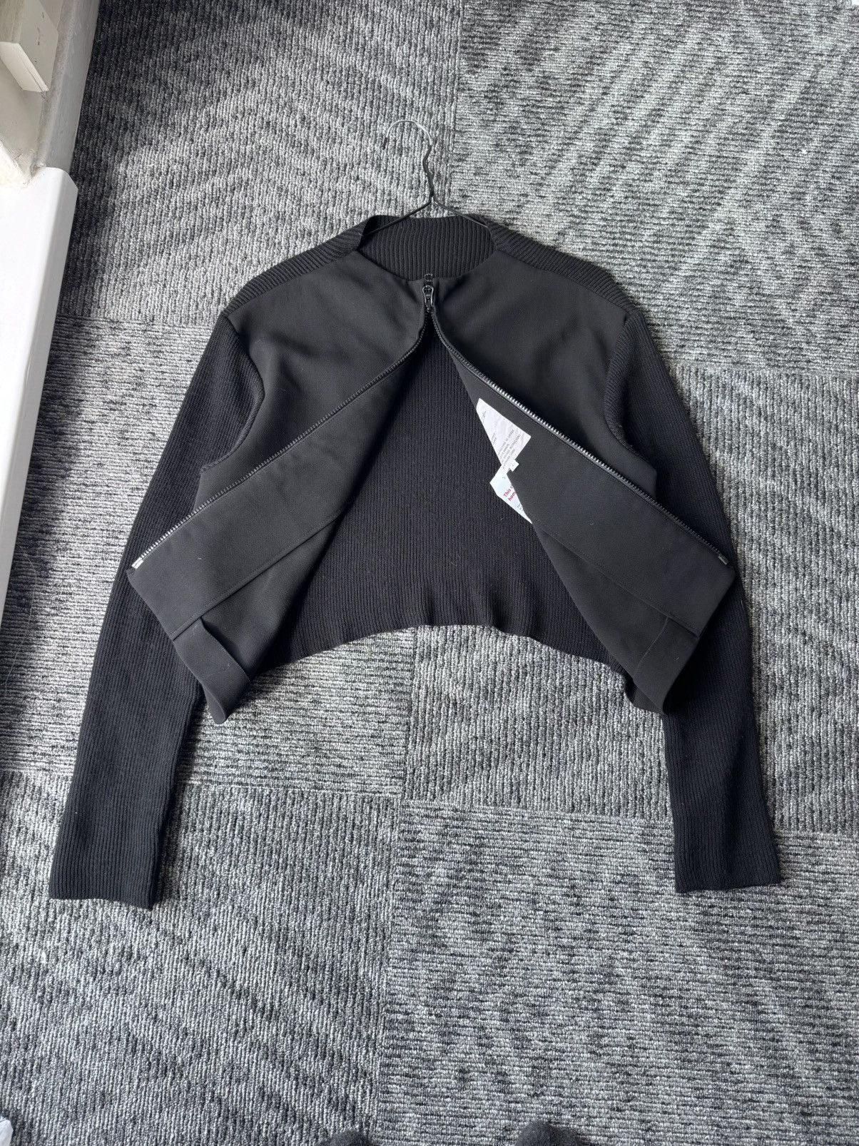 Yohji Yamamoto Yohji Yamamoto vintage womans jacket wool back Size L / US 10 / IT 46 - 2 Thumbnail