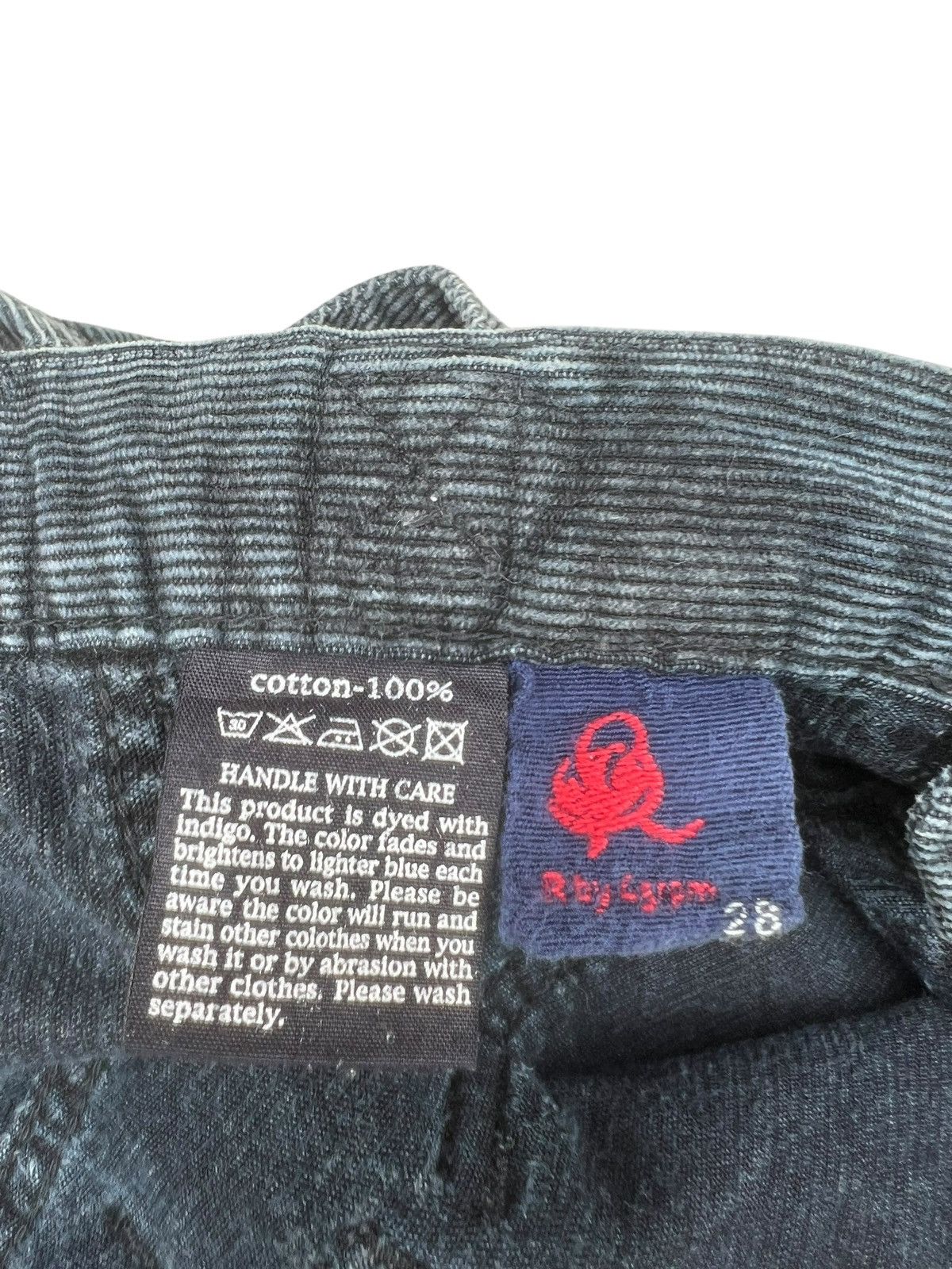 45rpm 2000s 45rpm Japan Fade Corduroy Blue Black Fatigue Pant Size US 28 / EU 44 - 18 Thumbnail