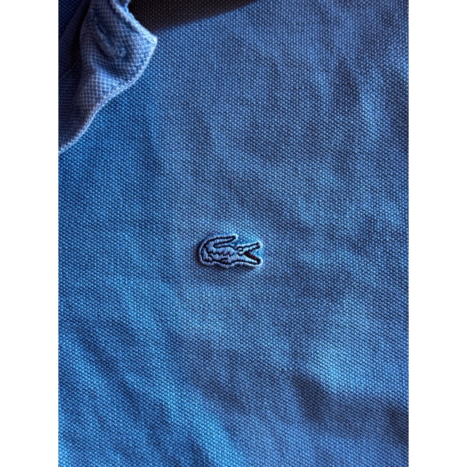 Lacoste VTG Lacoste Baby Blue Polo Size 6 (Medium) Size US M / EU 48-50 / 2 - 3 Thumbnail