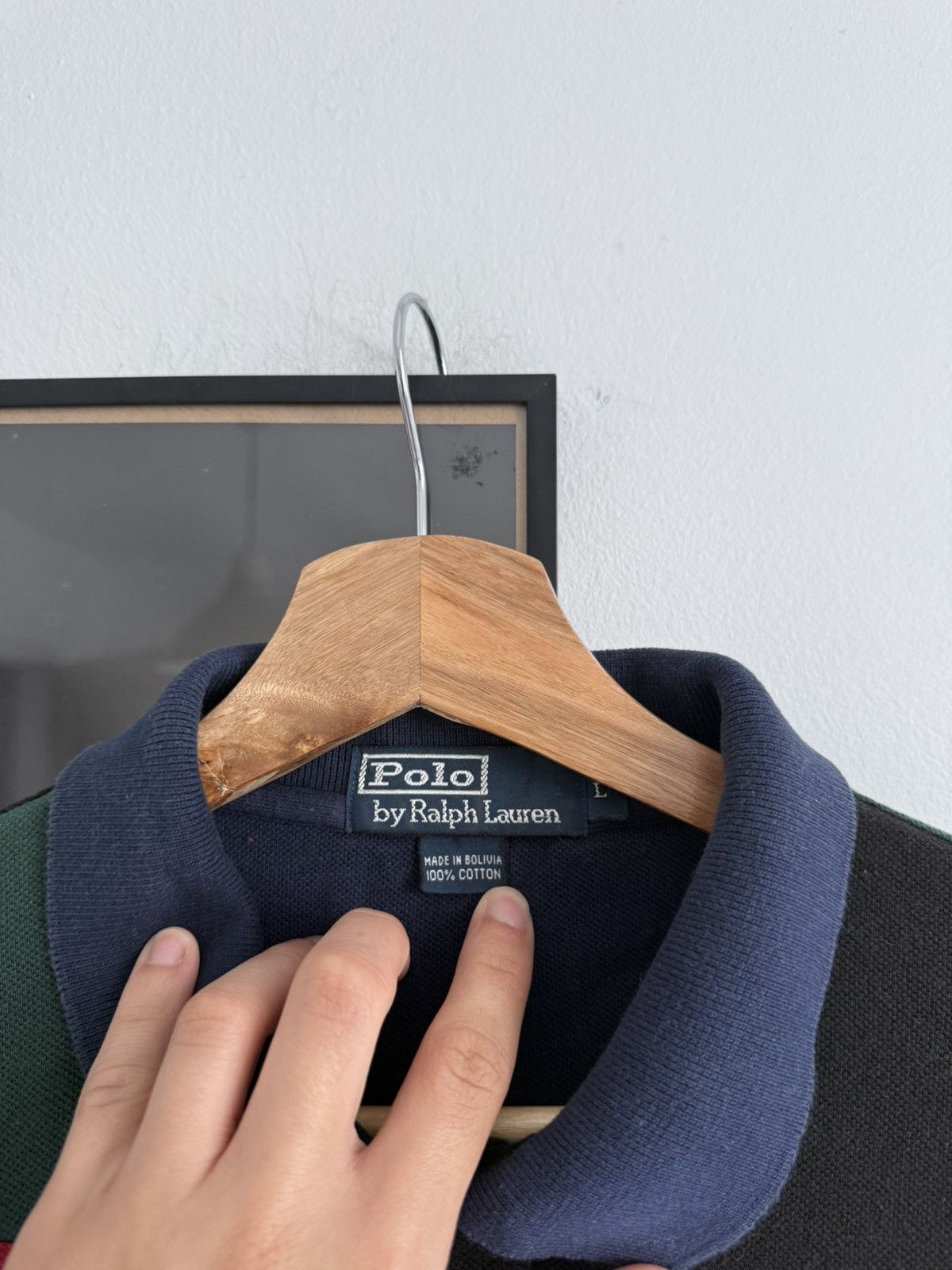 Polo Ralph Lauren Polo Ralph Lauren patchwork t-shirt 90’s vintage Size US L / EU 52-54 / 3 - 3 Thumbnail