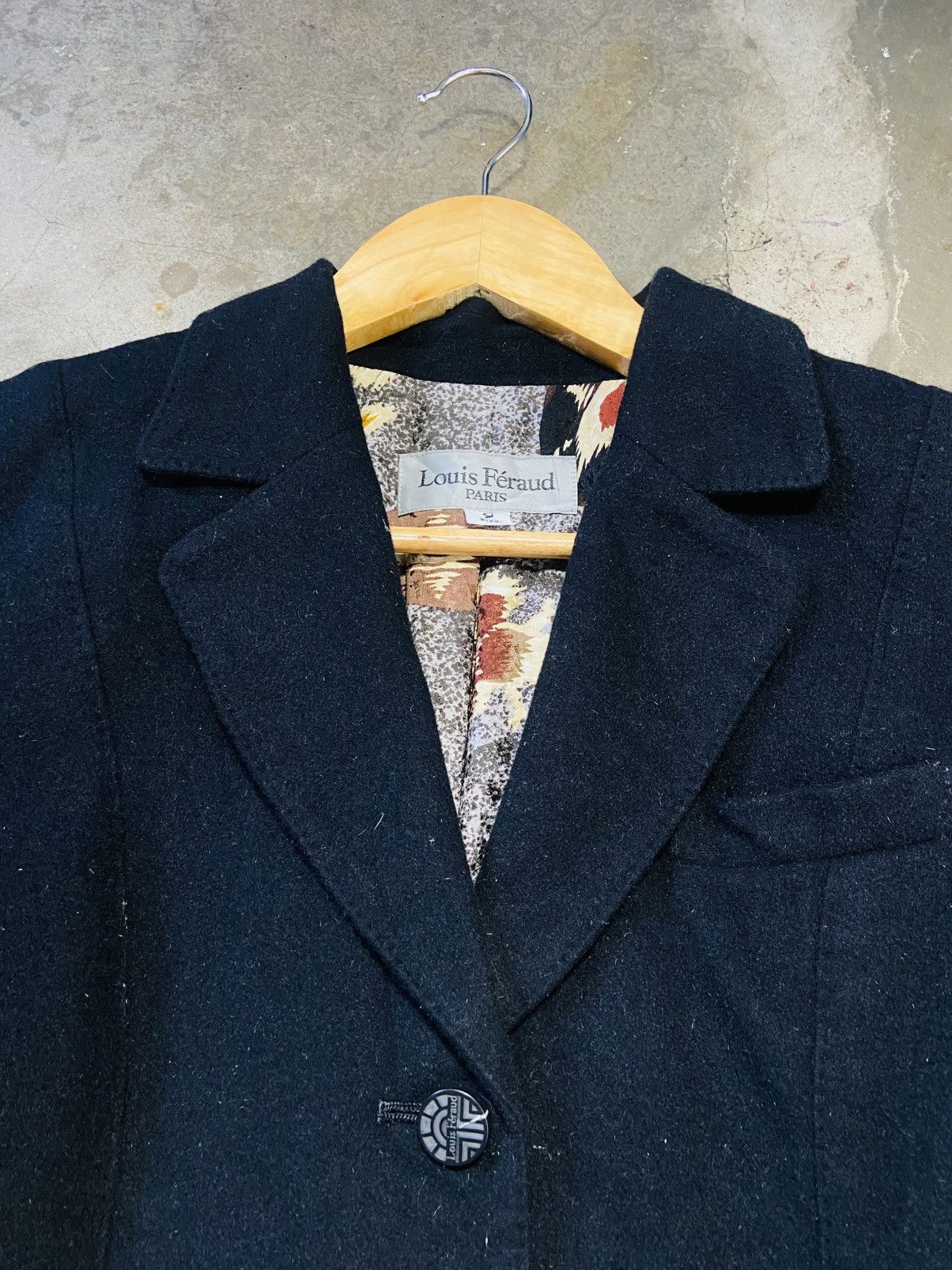 Louis Feraud Louis Feraud Wool Blazer Size US M / EU 48-50 / 2 - 10 Thumbnail