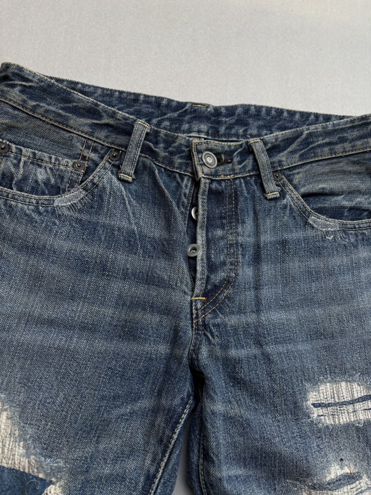 Johnbull Lace up flare jeans Size US 28 / EU 44 - 5 Thumbnail