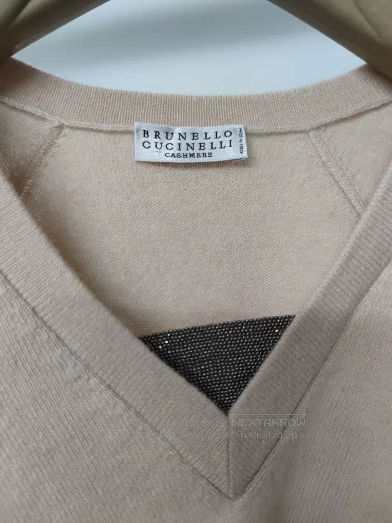 Brunello Cucinelli Brunello Cucinelli Sequin cashmere sweater Size S / US 4 / IT 40 - 7 Thumbnail