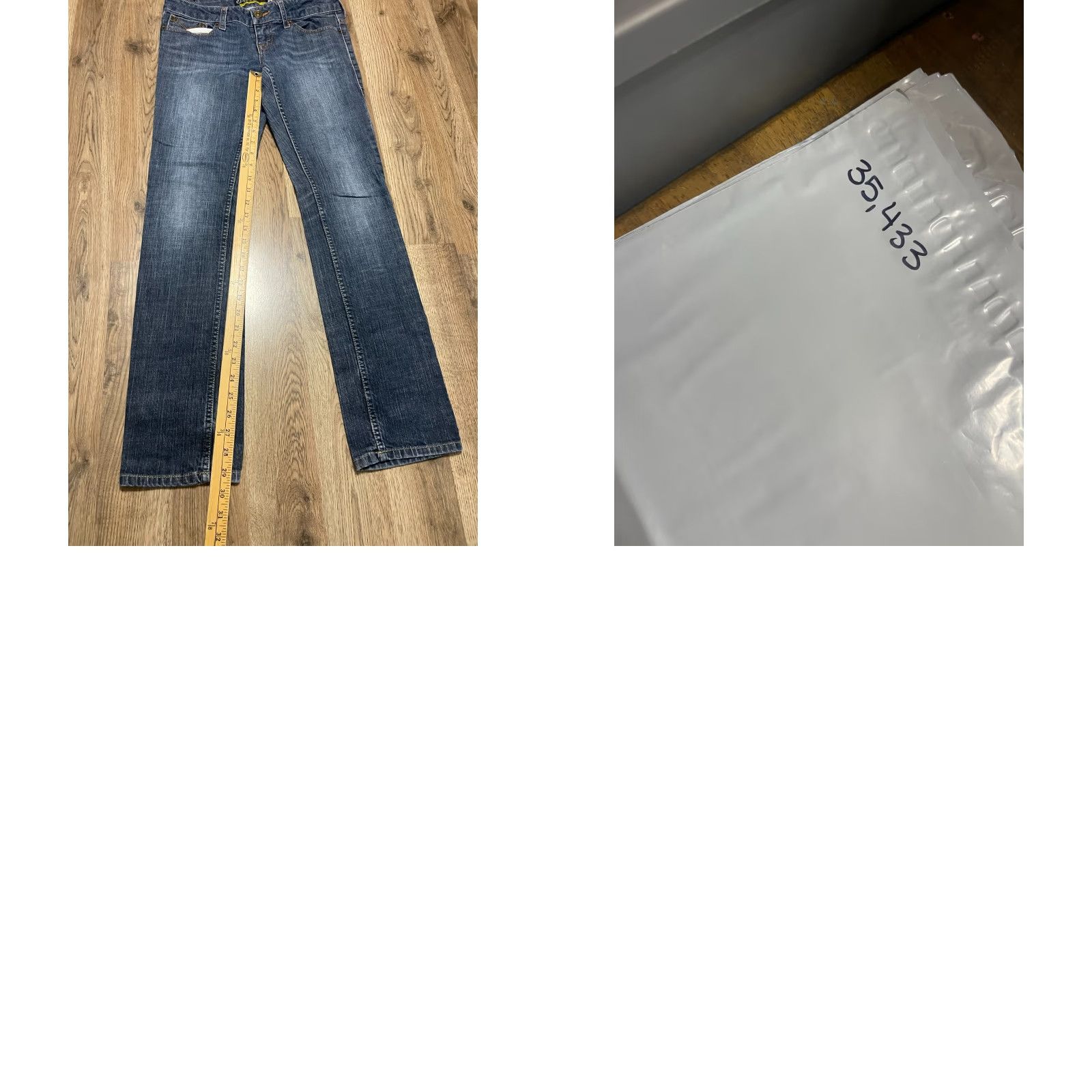 Empyre Empyre Jeans, Women's Size 30, Blue, Denim, Raven, Skinny Jeans, Regular, Inseam 29.5 in, 30, Solid, Jeans, Women, Fall, Spring, Summer, 29.5in, Blue Size 30" / US 8 / IT 44 - 8 Thumbnail