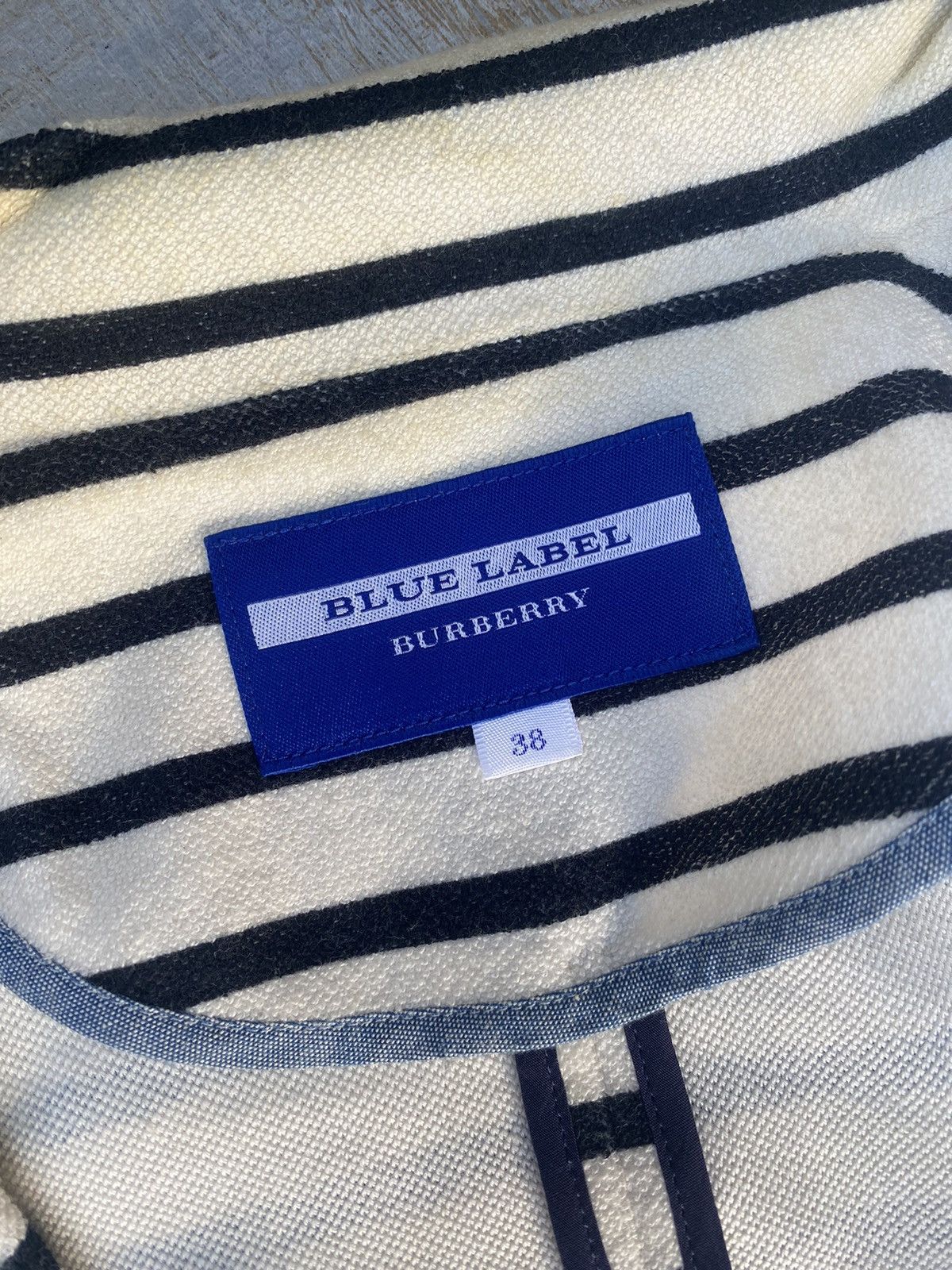 Burberry Burberry Blue Label Stripe Cardigan Size M / US 6-8 / IT 42-44 - 8 Thumbnail