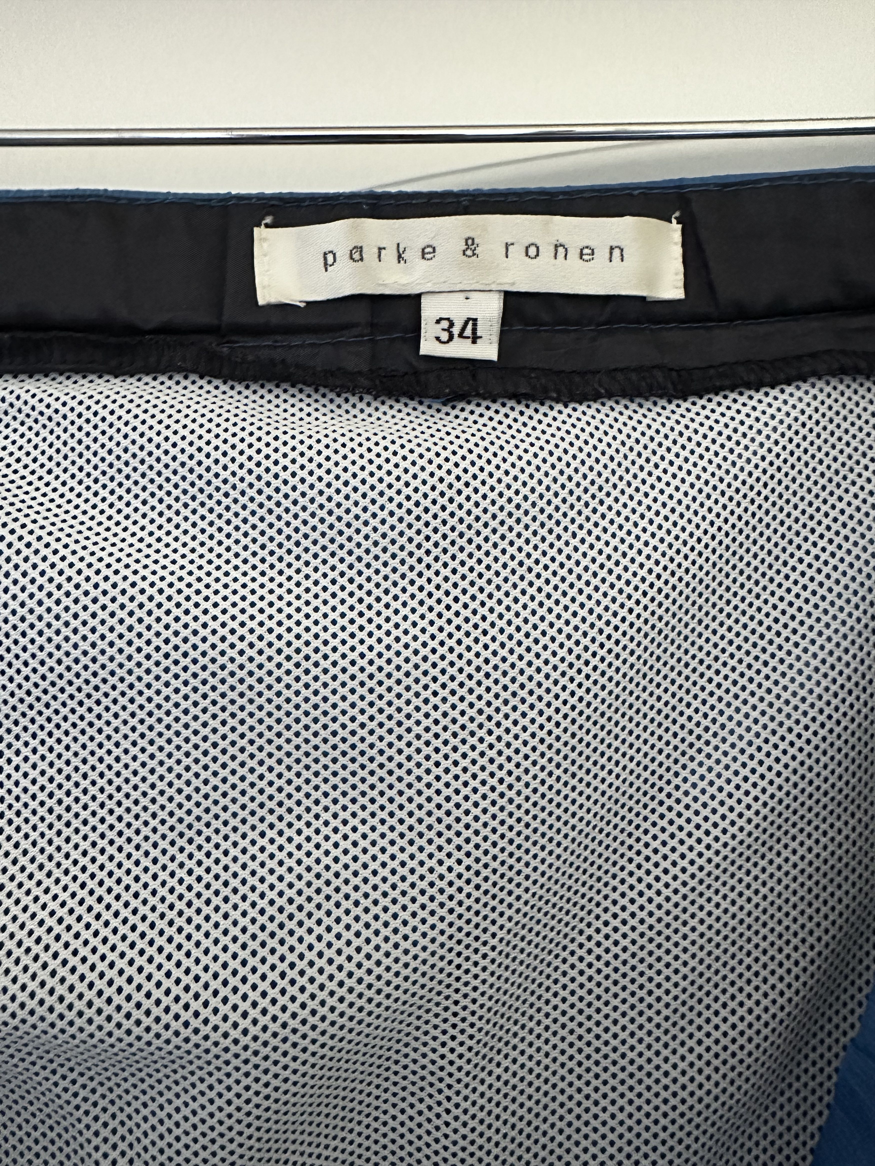 Parke & Ronen Blue Sporty Shrorts Size US 34 / EU 50 - 5 Thumbnail