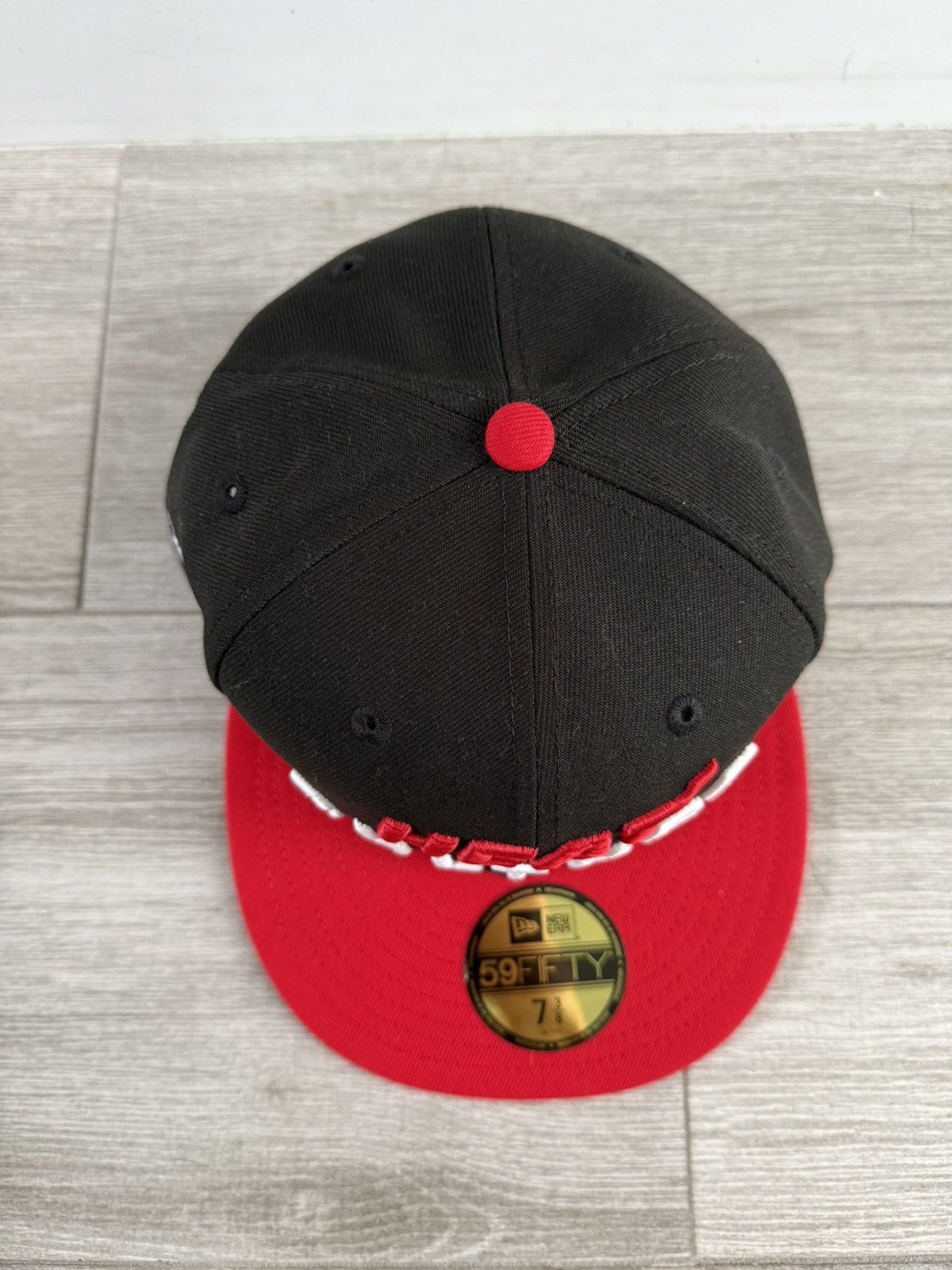 NBA × New Era Miami Heat Court Culture New Era ColorBlock Red Fitted 7 3/8 Size ONE SIZE - 6 Thumbnail
