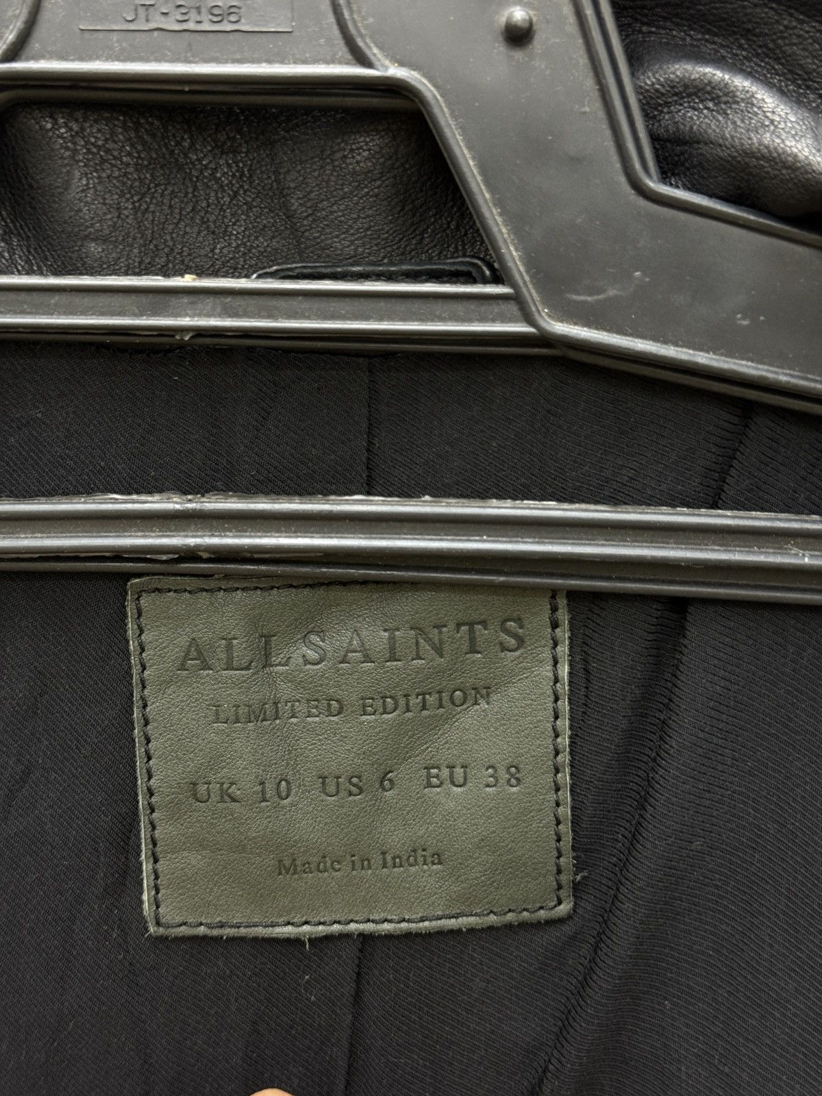 Allsaints 🔥🔥🔥ARCHIVE ALLSAINTS LEATHER JACKET Size S / US 4 / IT 40 - 8 Thumbnail