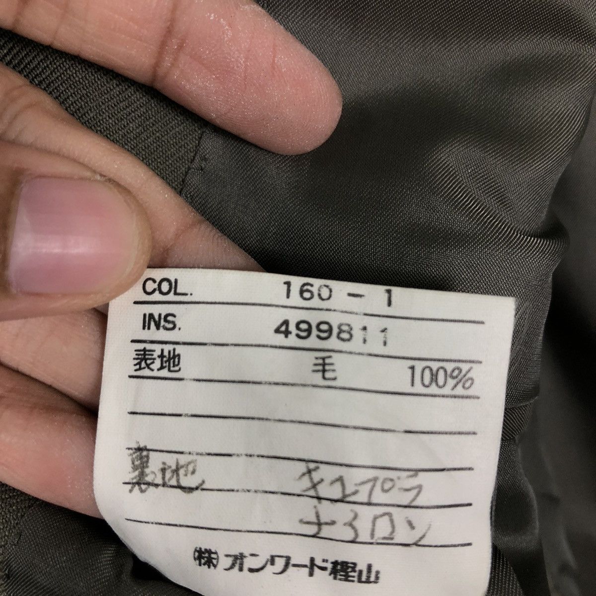 Yves Saint Laurent 🔥Rich Grey - Double Breast Coats Jacket Japan Made Size US M / EU 48-50 / 2 - 14 Thumbnail
